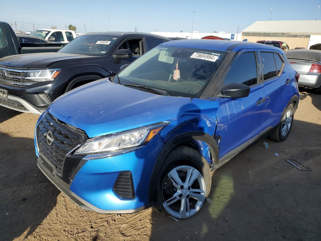 2022 NISSAN KICKS S VIN:3N1CP5BV6NL507030