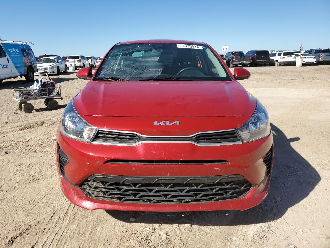 2022 KIA RIO LX VIN:3KPA24AD9NE458769
