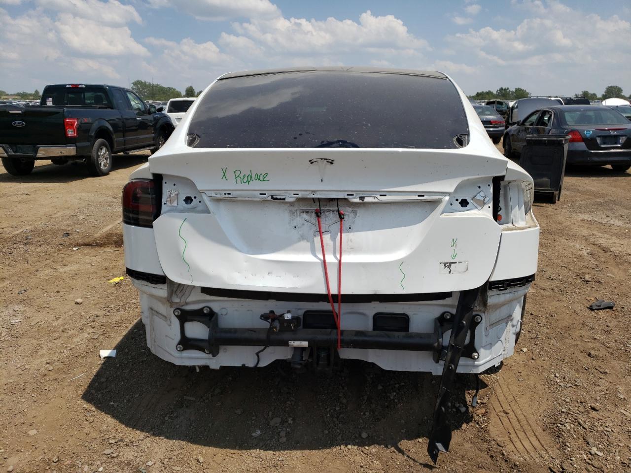 2022 TESLA MODEL X VIN:7SAXCBE69NF358594