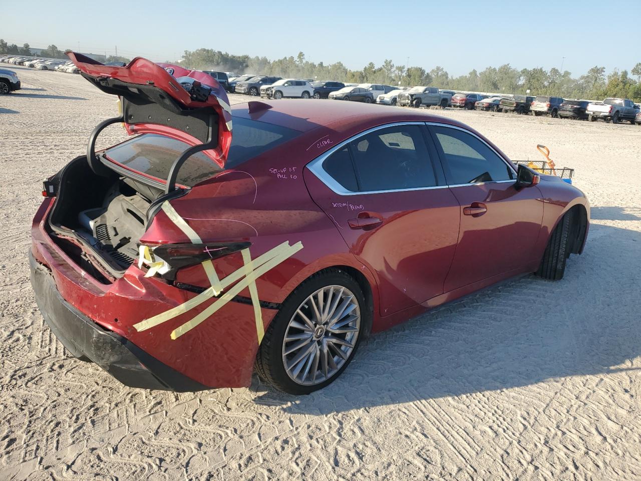 2022 LEXUS IS 300 VIN:JTHDA1D27N5121388