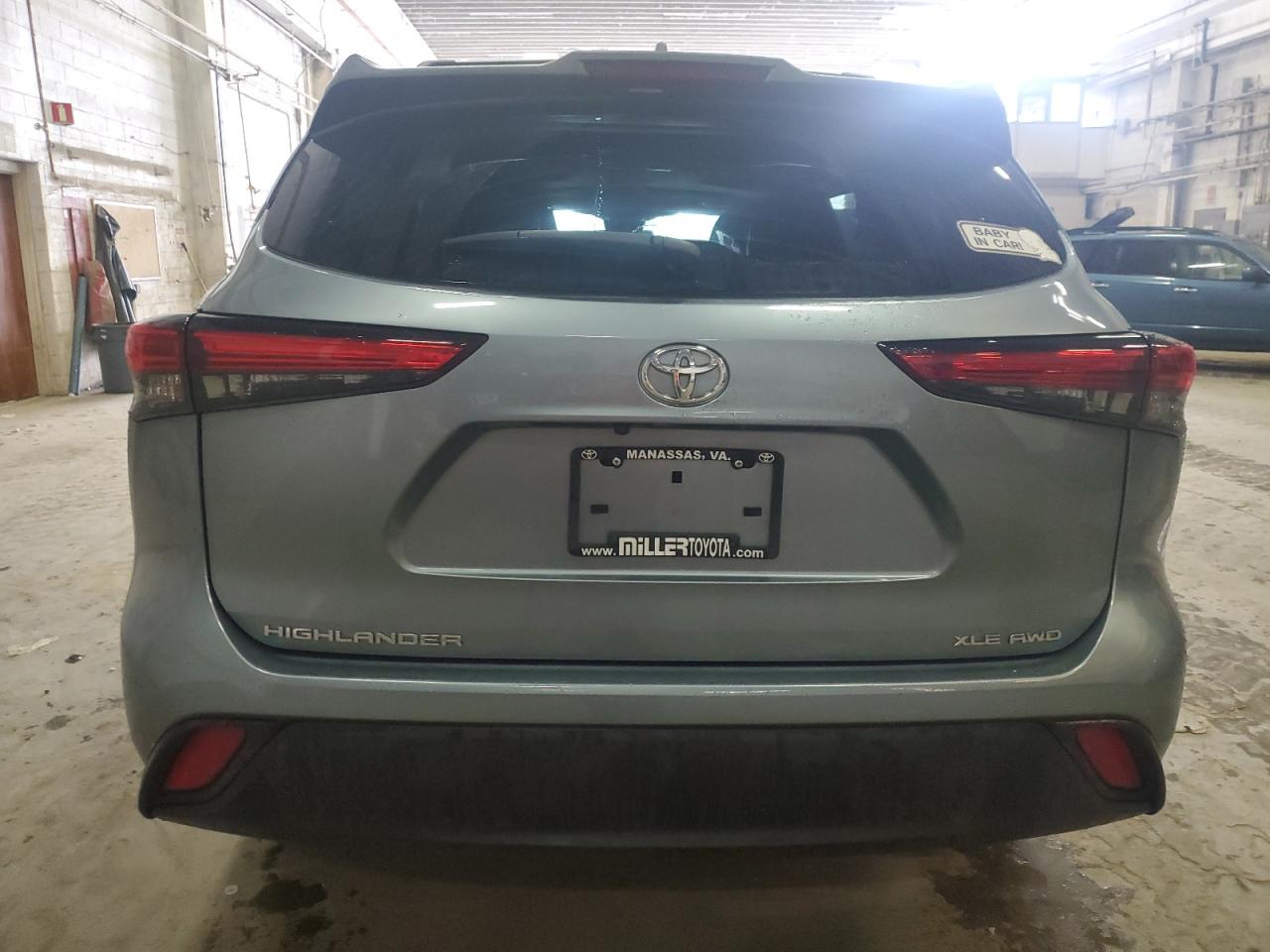 2022 TOYOTA HIGHLANDER XLE VIN:5TDHZRBH2NS231857