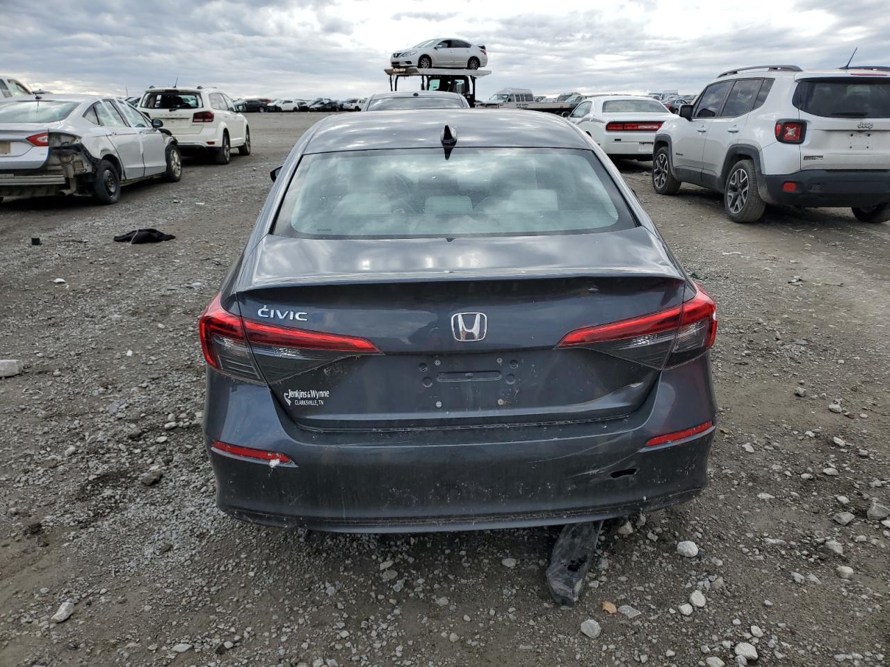 2022 HONDA CIVIC EX VIN:2HGFE1F74NH329715