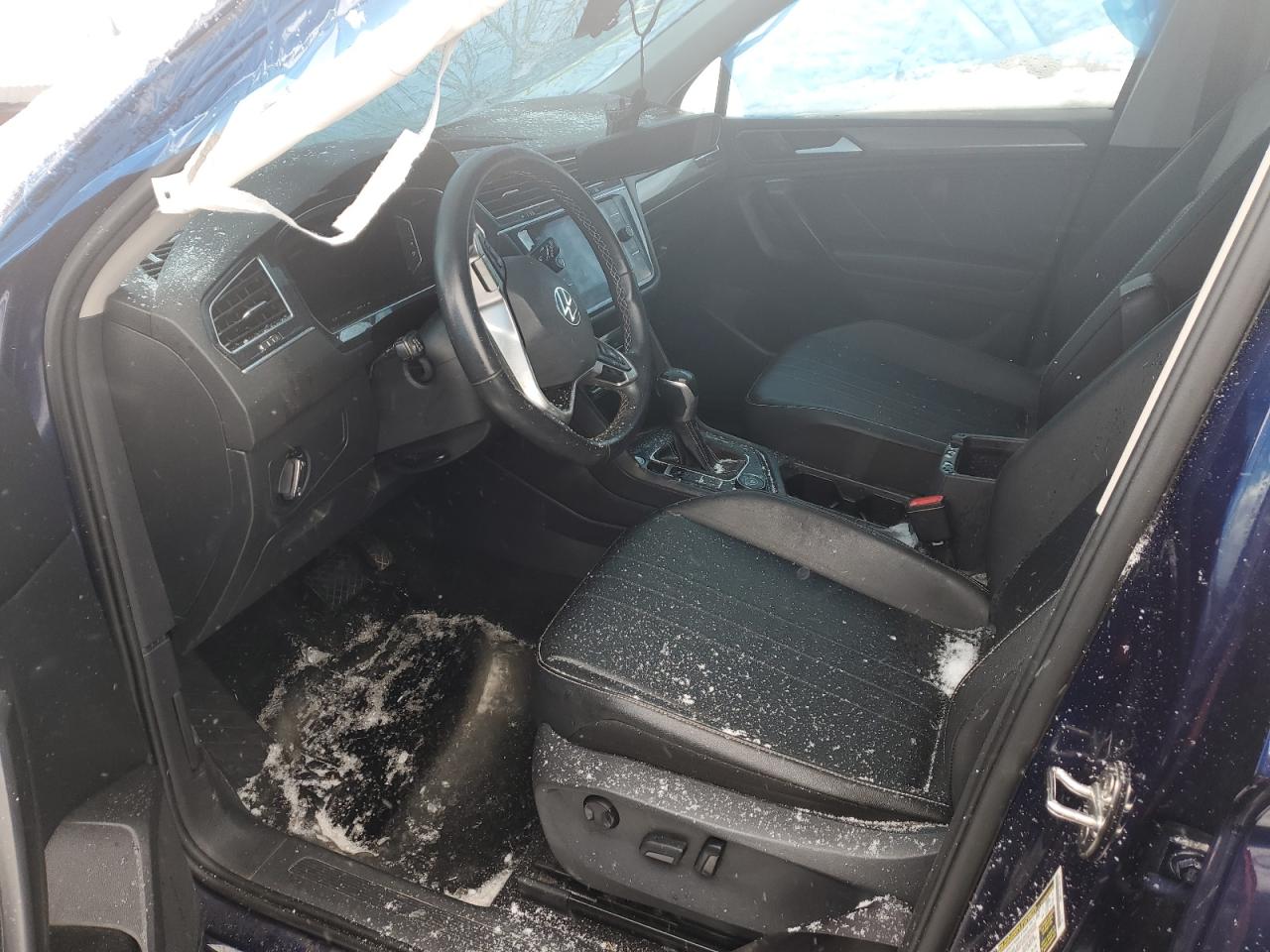 2022 VOLKSWAGEN TIGUAN SE VIN:3VV2B7AX1NM135596