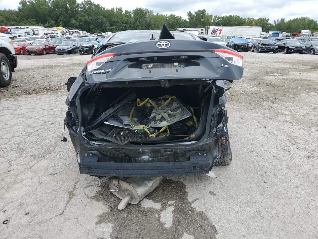 2022 TOYOTA COROLLA LE VIN:JTDEPMAE7NJ207831