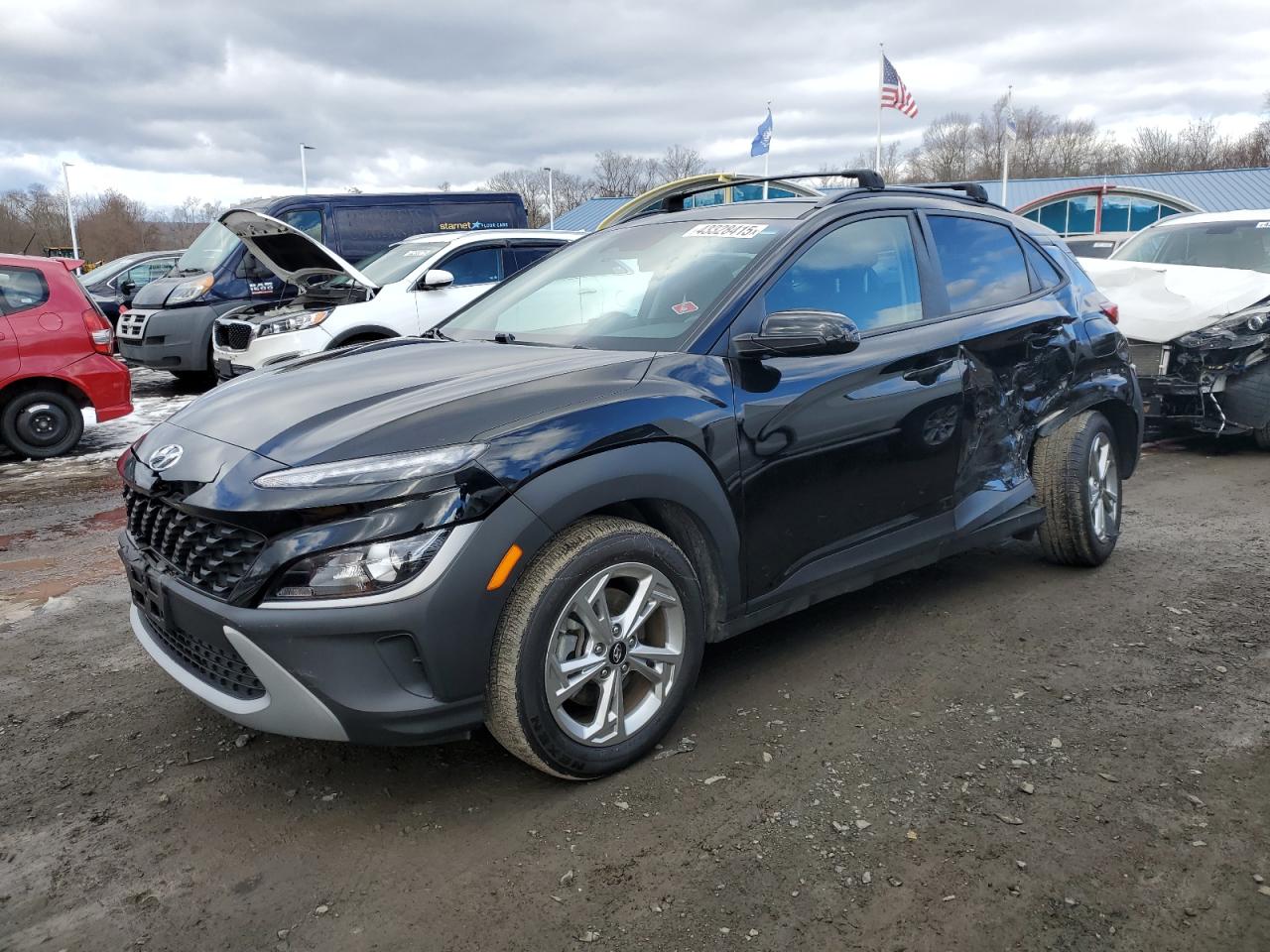 2022 HYUNDAI KONA SEL VIN:KM8K6CAB9NU756656