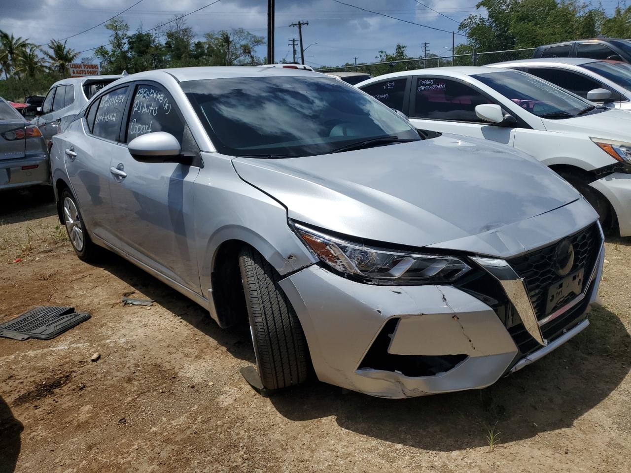 2023 NISSAN SENTRA S VIN:3N1AB8BV7PY246570