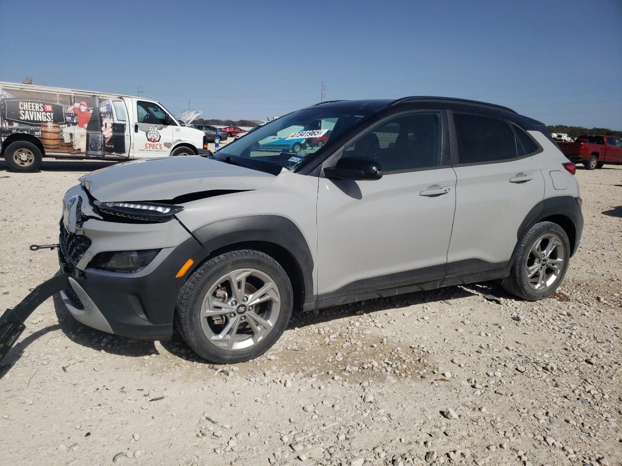 2022 HYUNDAI KONA SEL VIN:KM8K62AB0NU767121