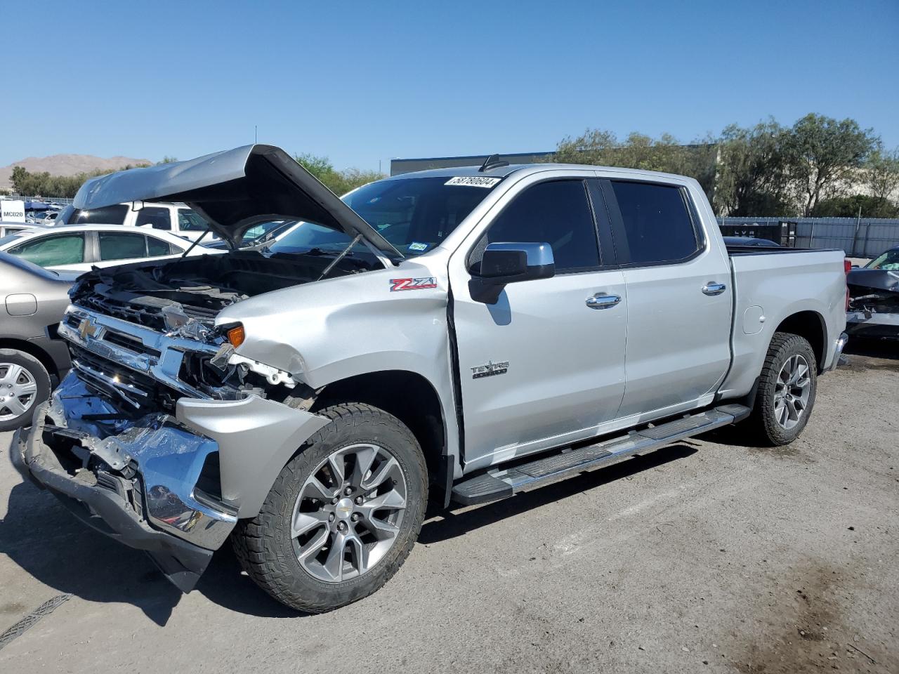 2022 CHEVROLET SILVERADO LTD K1500 LT VIN:1GCUYDED8NZ107460