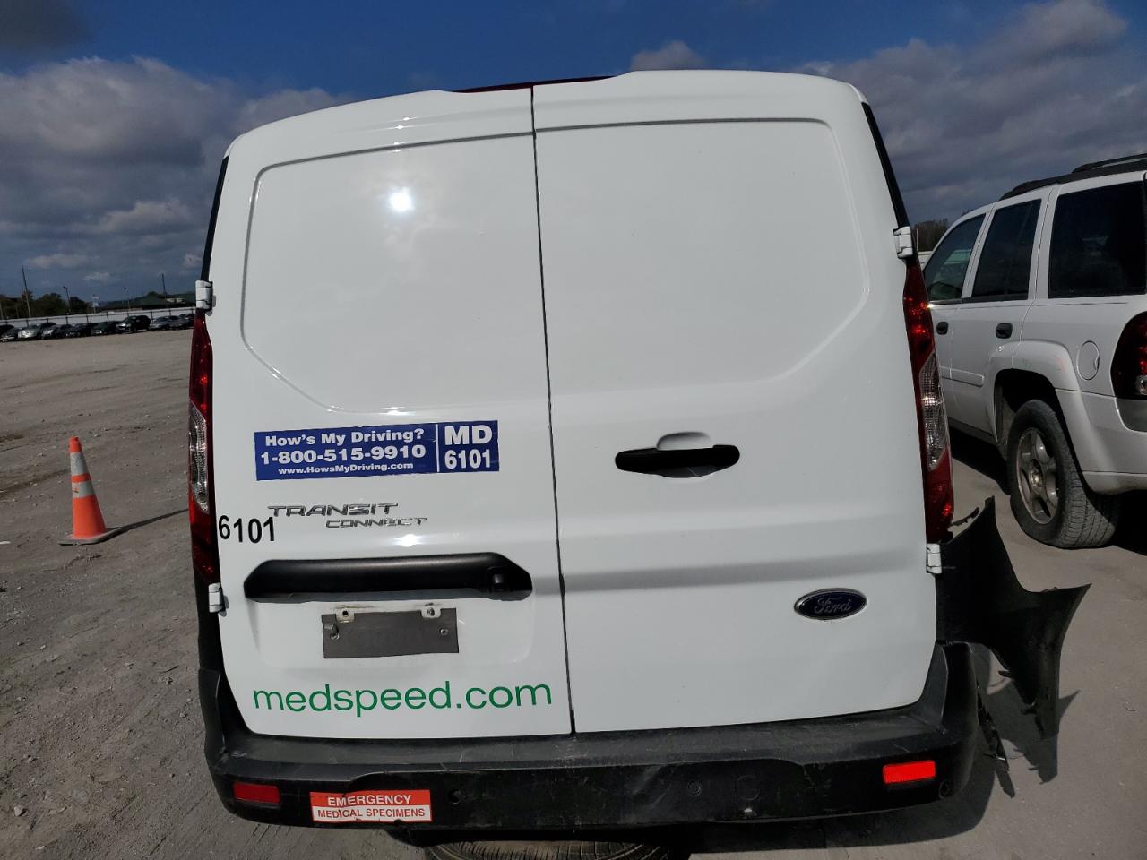 2022 FORD TRANSIT CONNECT XL VIN:NM0LS7S22N1519645