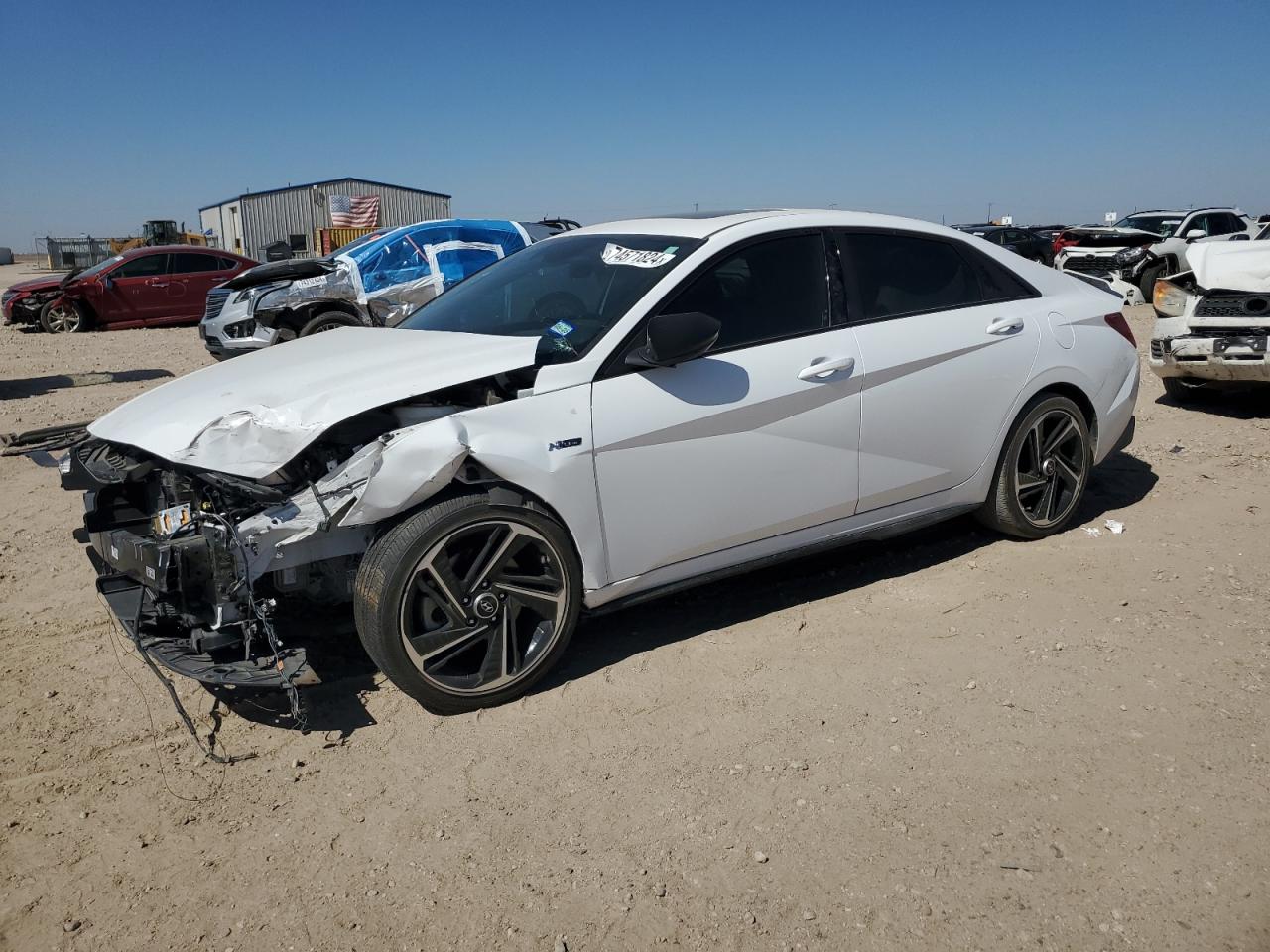 2023 HYUNDAI ELANTRA N LINE VIN:KMHLR4AF9PU538224