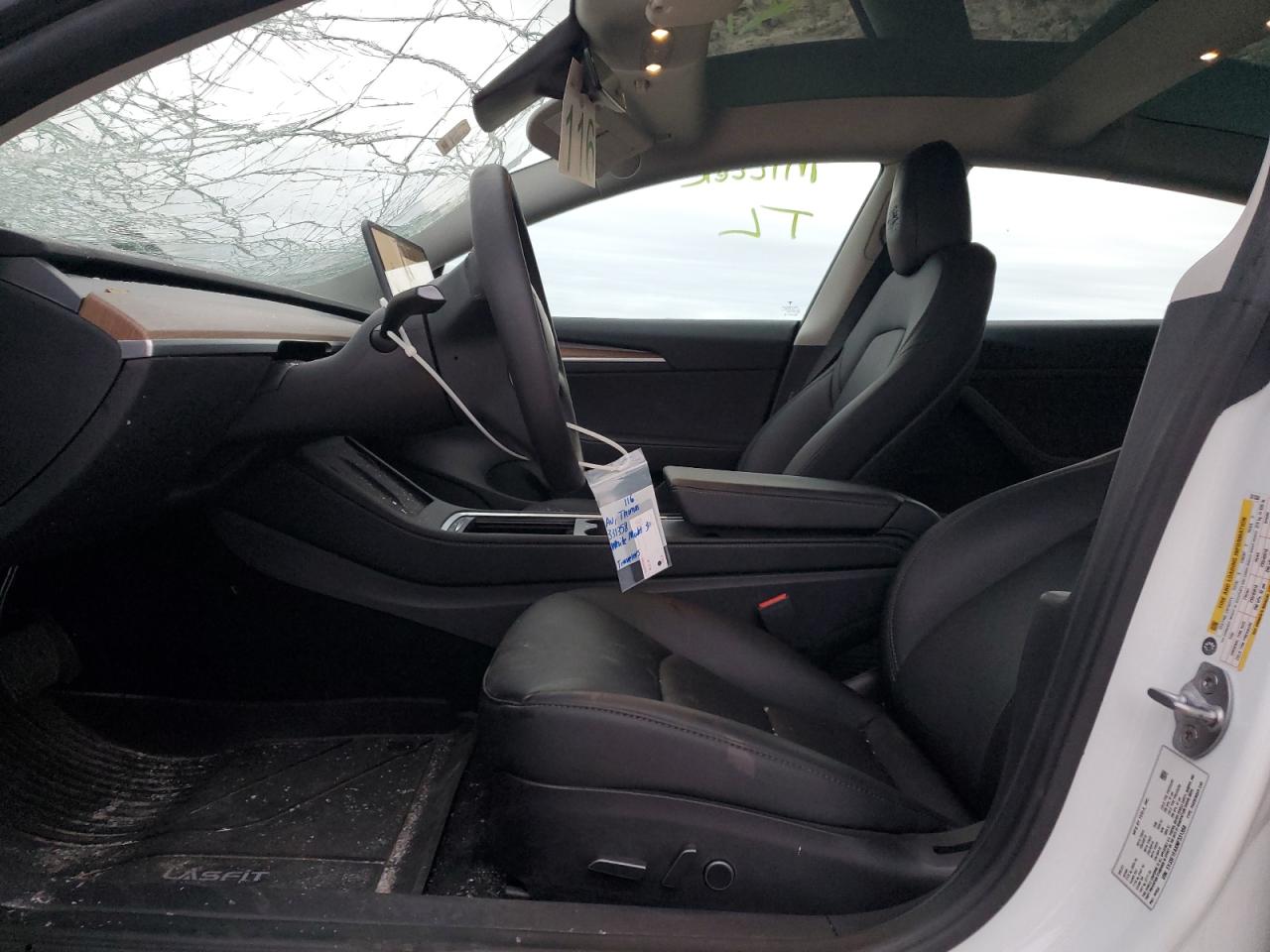 2022 TESLA MODEL 3  VIN:5YJ3E1EAXNF331358