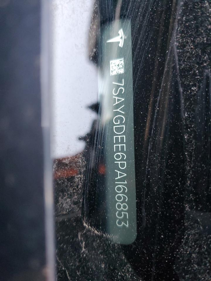 2023 TESLA MODEL Y  VIN:7SAYGDEE6PA166853