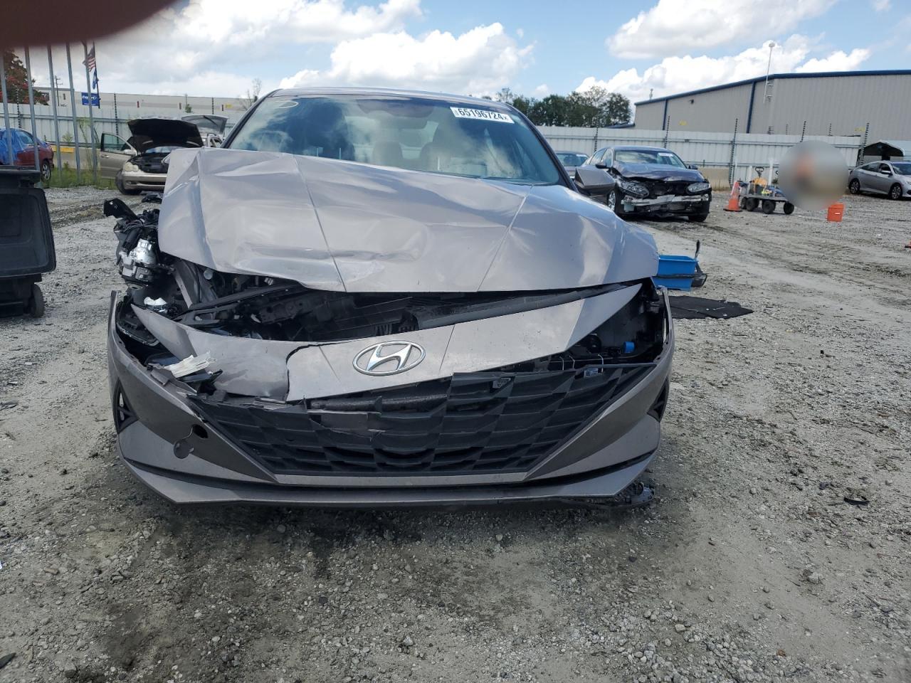 2023 HYUNDAI ELANTRA BLUE VIN:KMHLM4AJ9PU043704