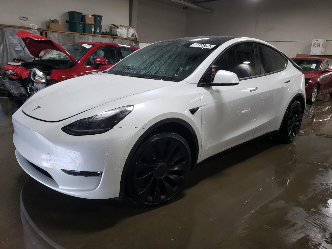 2022 TESLA MODEL Y  VIN:7SAYGDEF8NF533423