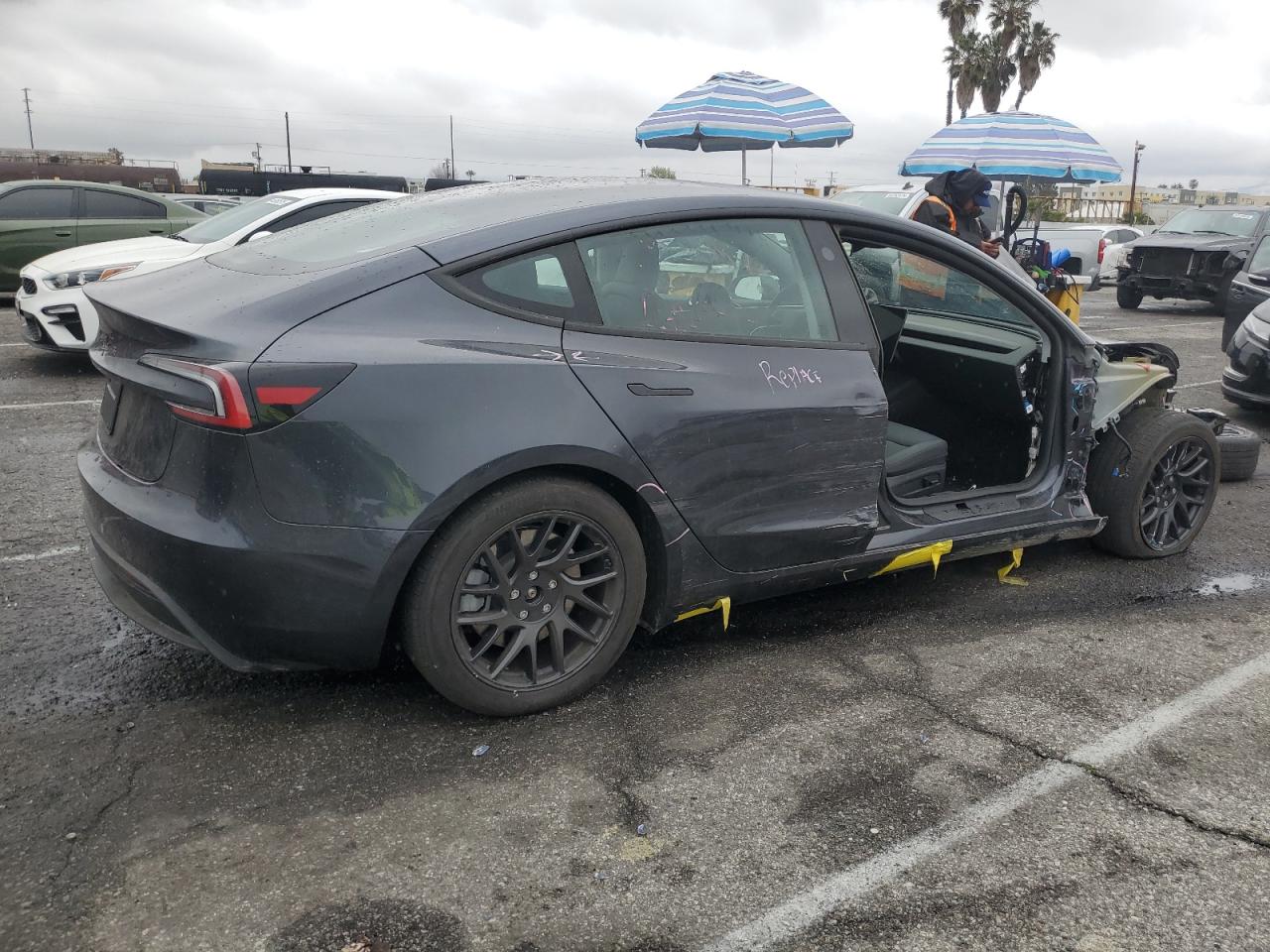 2024 TESLA MODEL 3  VIN:5YJ3E1EA5RF744388