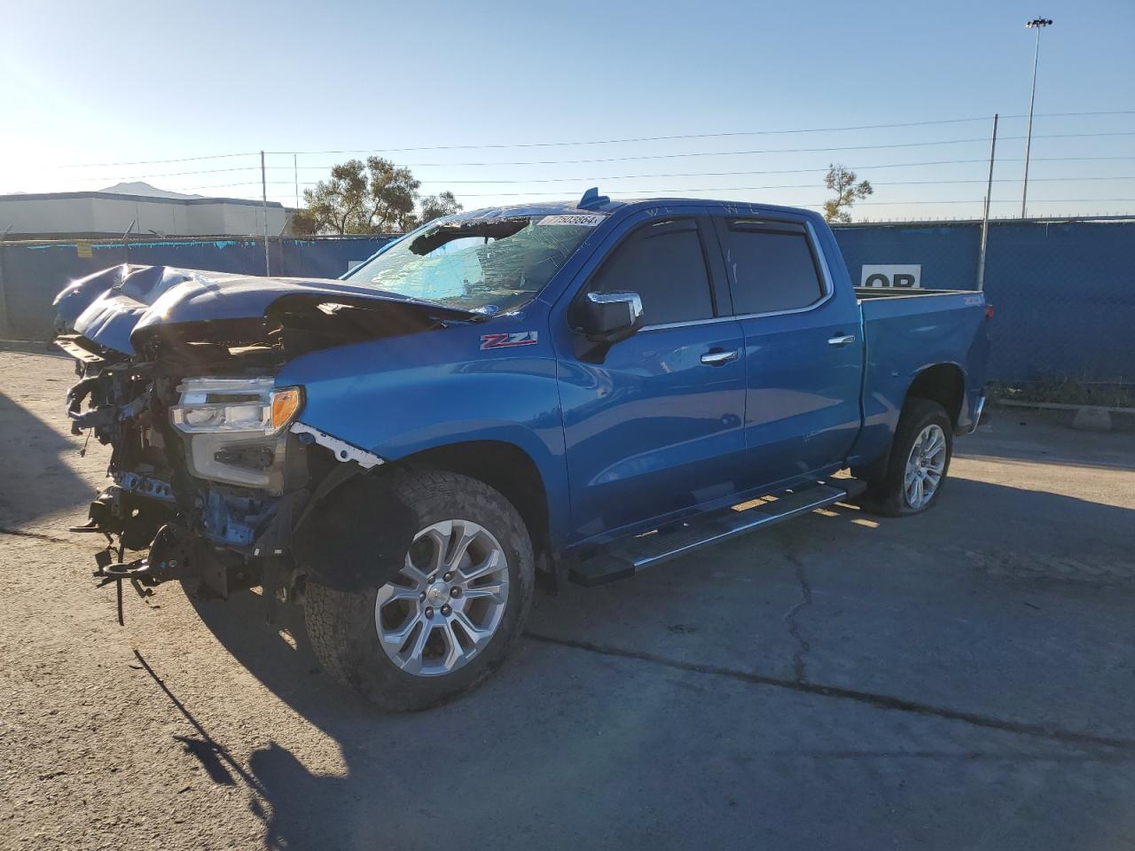 2022 CHEVROLET SILVERADO K1500 LTZ VIN:1GCUDGEL9NZ534120