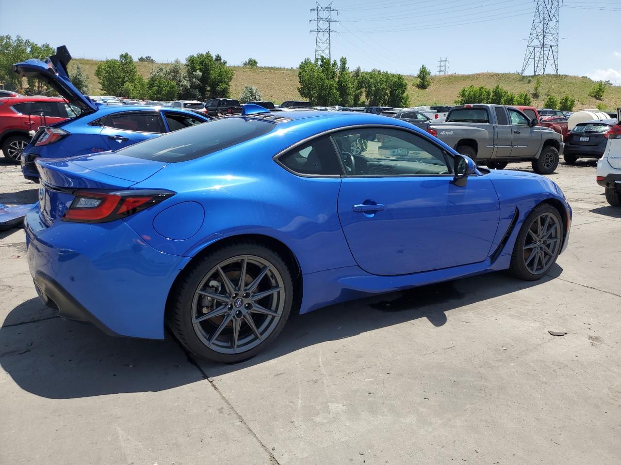 2022 SUBARU BRZ LIMITED VIN:JF1ZDBF1XN8702364