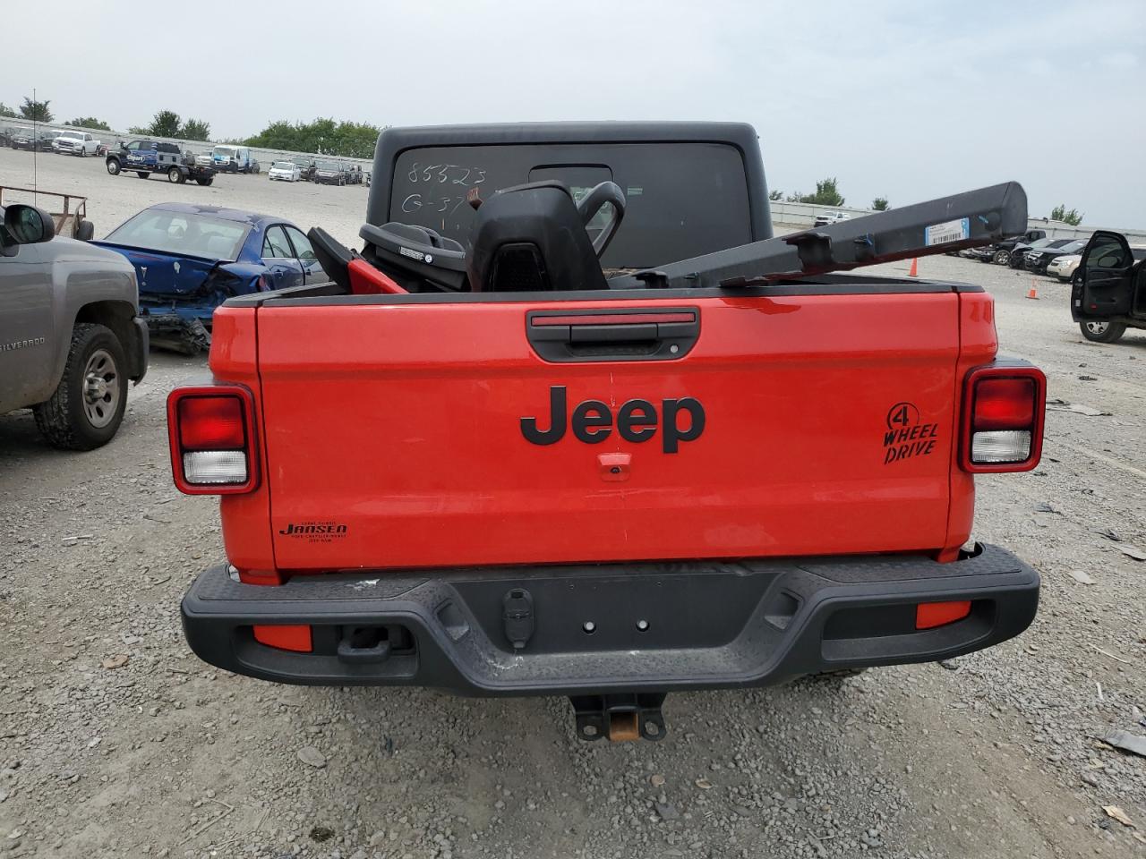 2023 JEEP GLADIATOR SPORT VIN:1C6HJTAG2PL571521