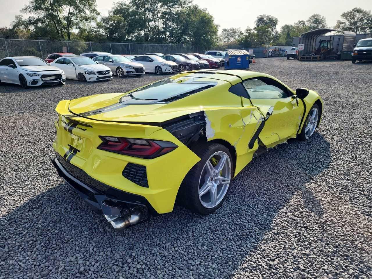 2022 CHEVROLET CORVETTE STINGRAY 2LT VIN:1G1YB2D49N5122865