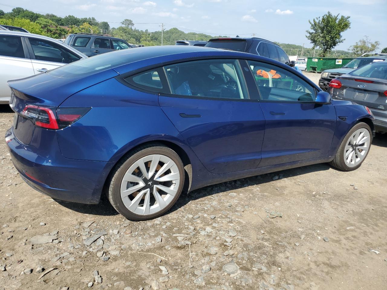 2022 TESLA MODEL 3  VIN:WP0AA2A8XNS255297