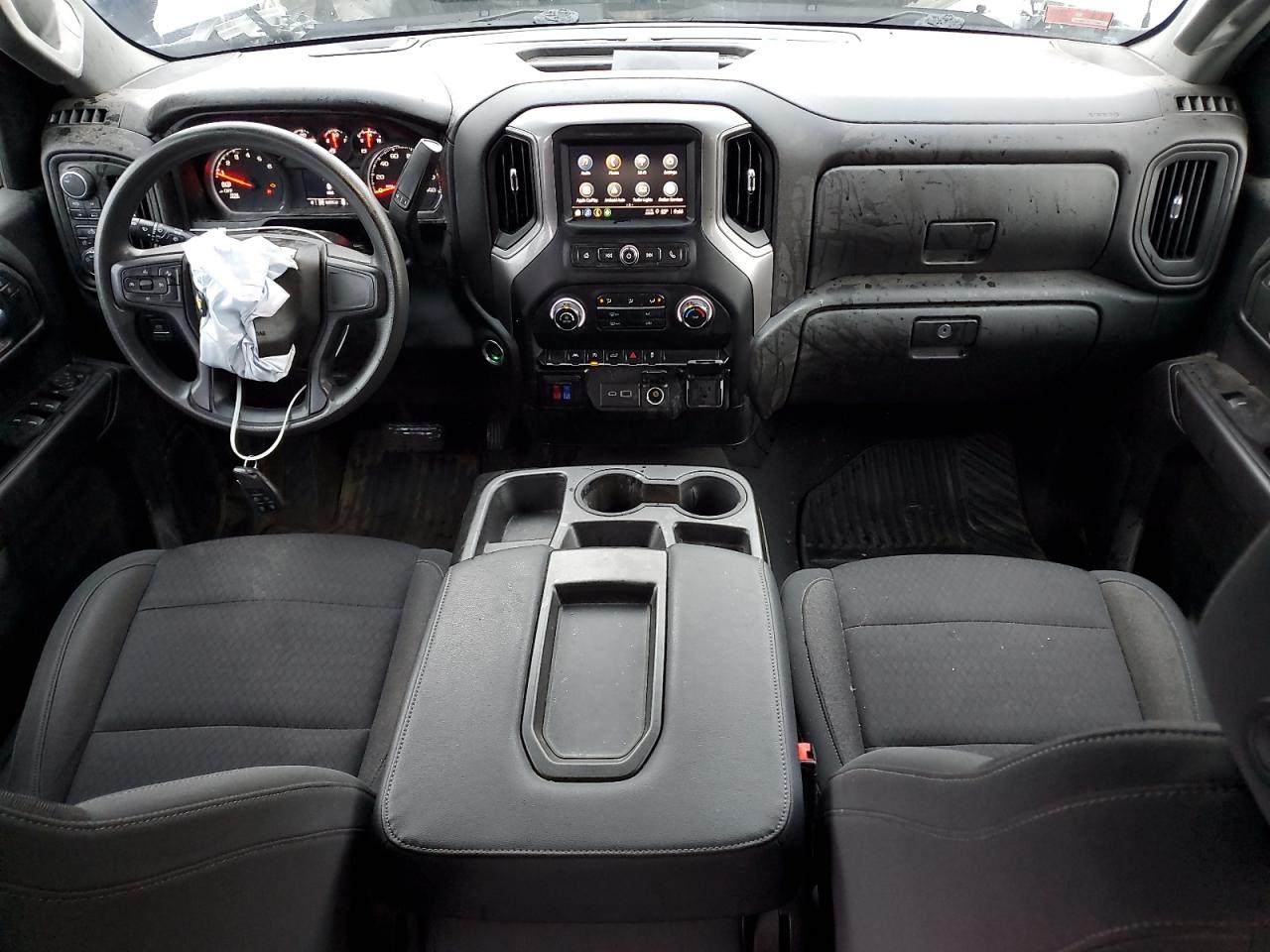 2022 CHEVROLET SILVERADO K1500 CUSTOM VIN:1GCPDBEKXNZ531847