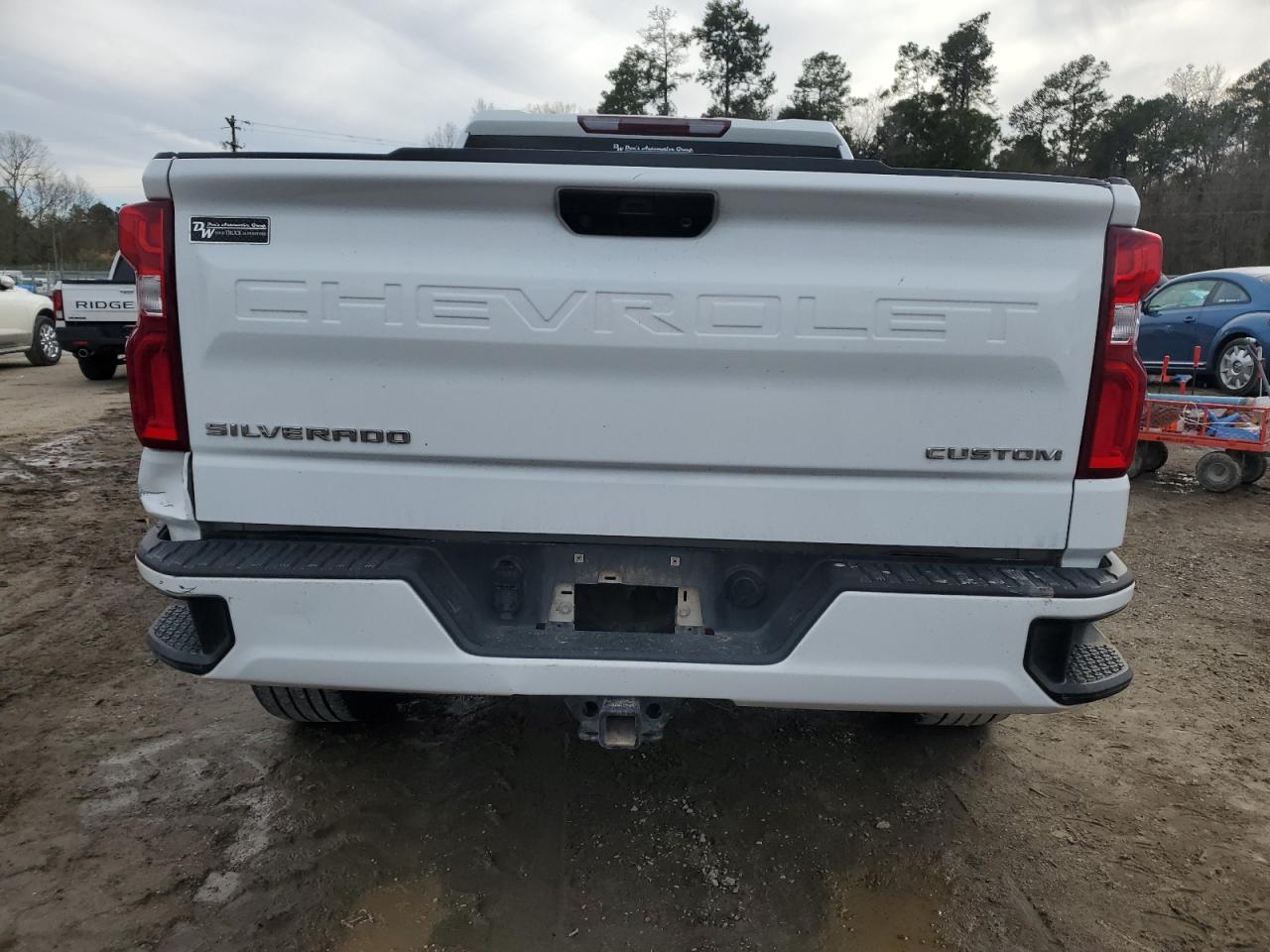 2022 CHEVROLET SILVERADO LTD C1500 CUSTOM VIN:1GCRWBEK4NZ194241