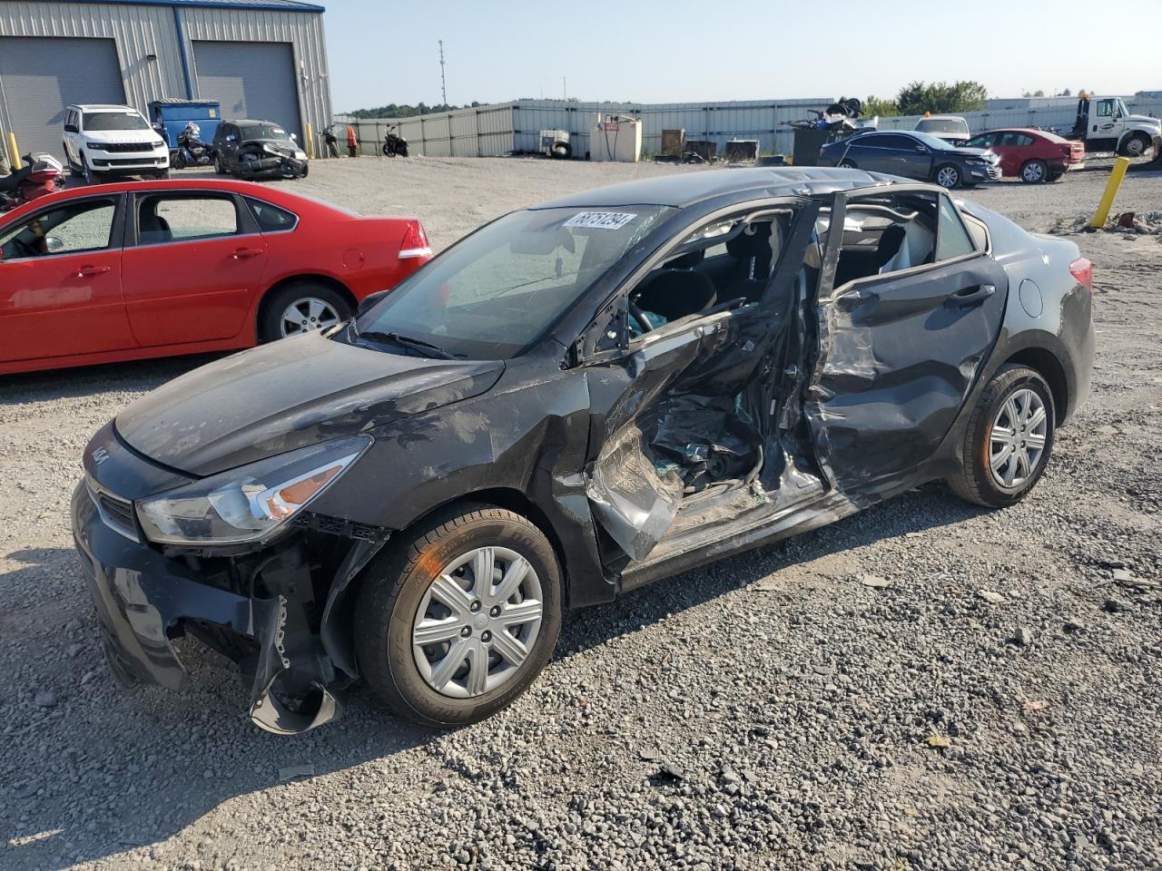 2022 KIA RIO LX VIN:3KPA24ADXNE438224