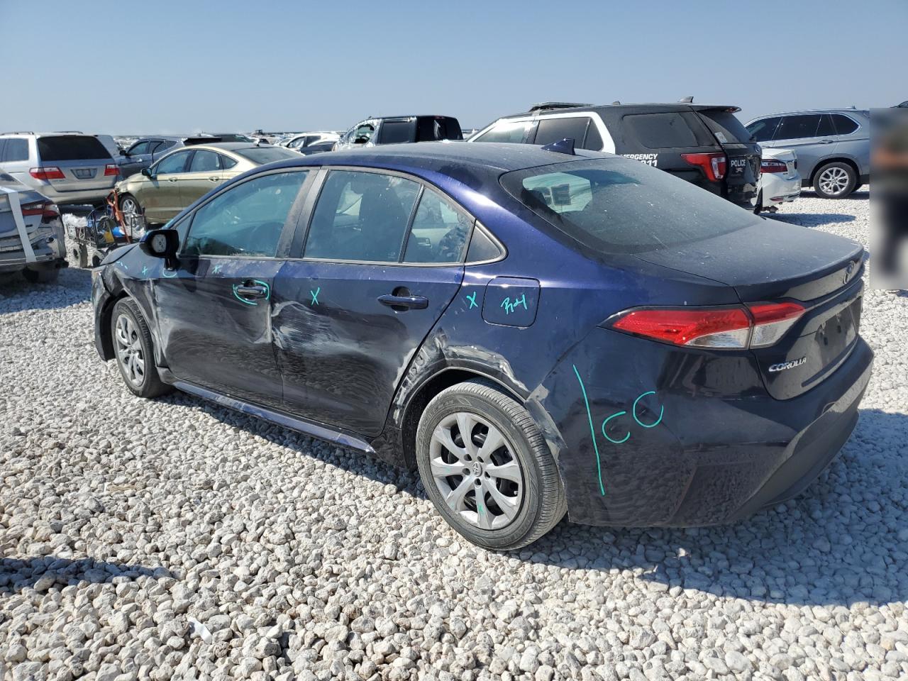 2022 TOYOTA COROLLA LE VIN:5YFEPMAE6NP337451