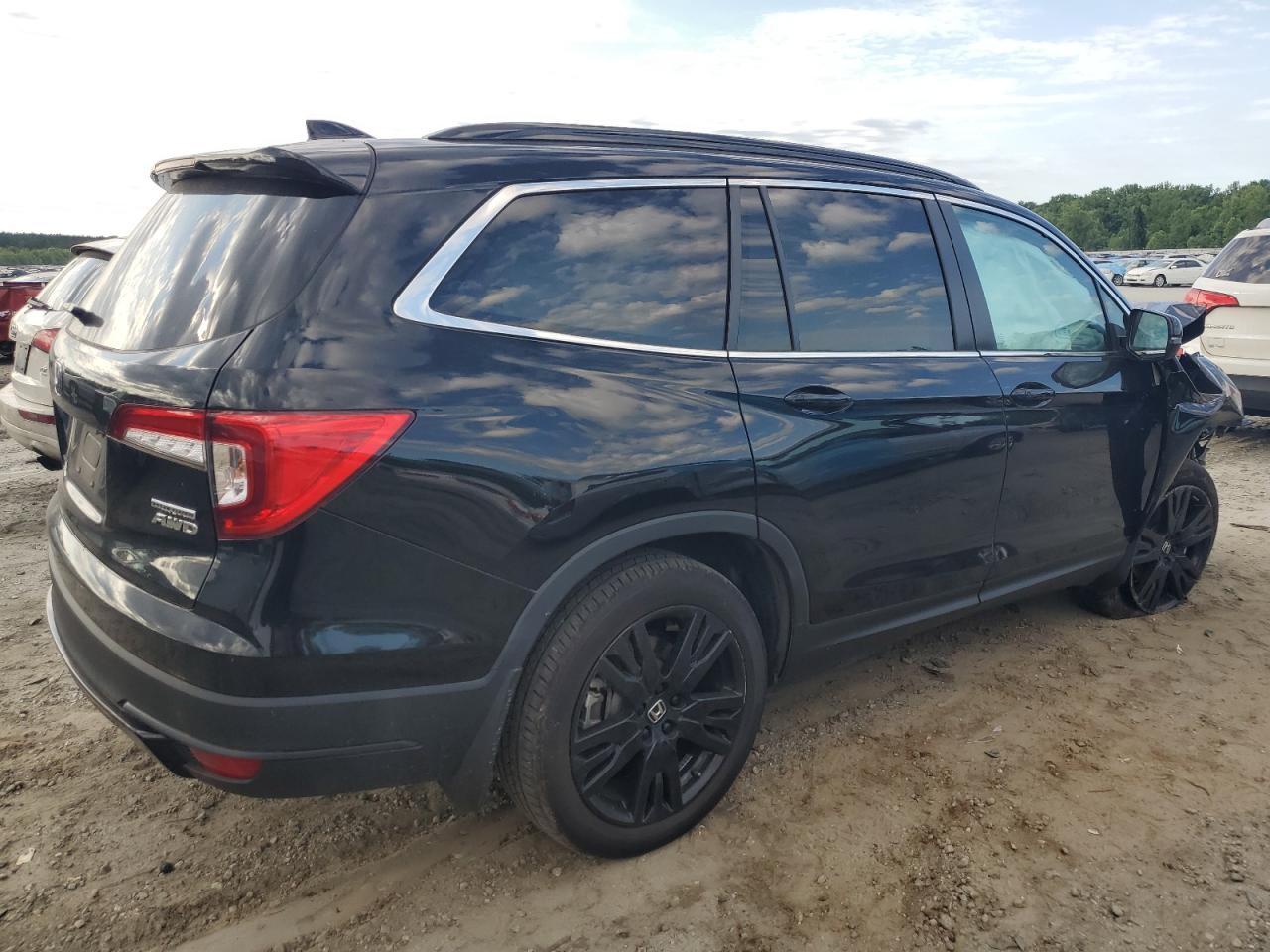 2022 HONDA PILOT SE VIN:5FNYF6H23NB039751