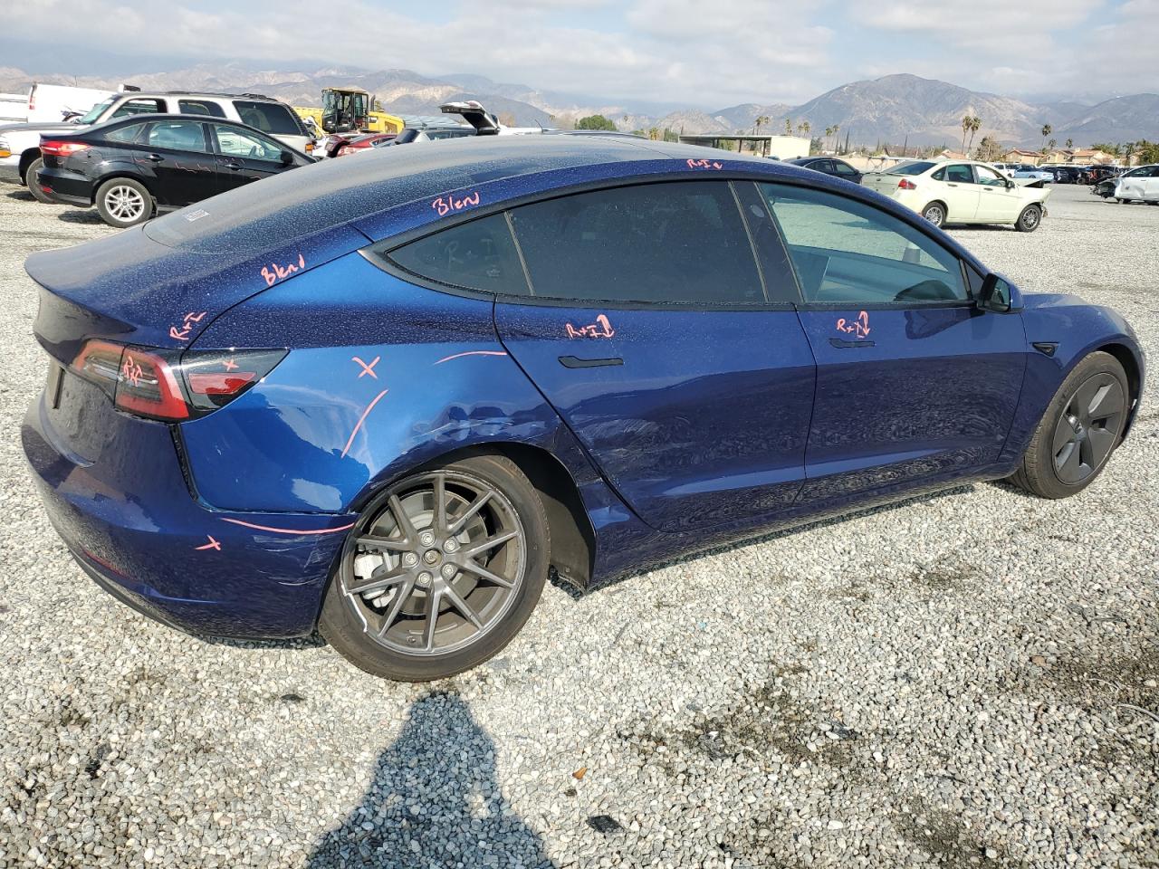 2023 TESLA MODEL 3  VIN:5YJ3E1EAXPF606567