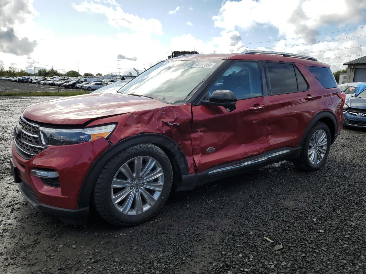 2023 FORD EXPLORER KING RANCH VIN:1FM5K8LC7PGA77708