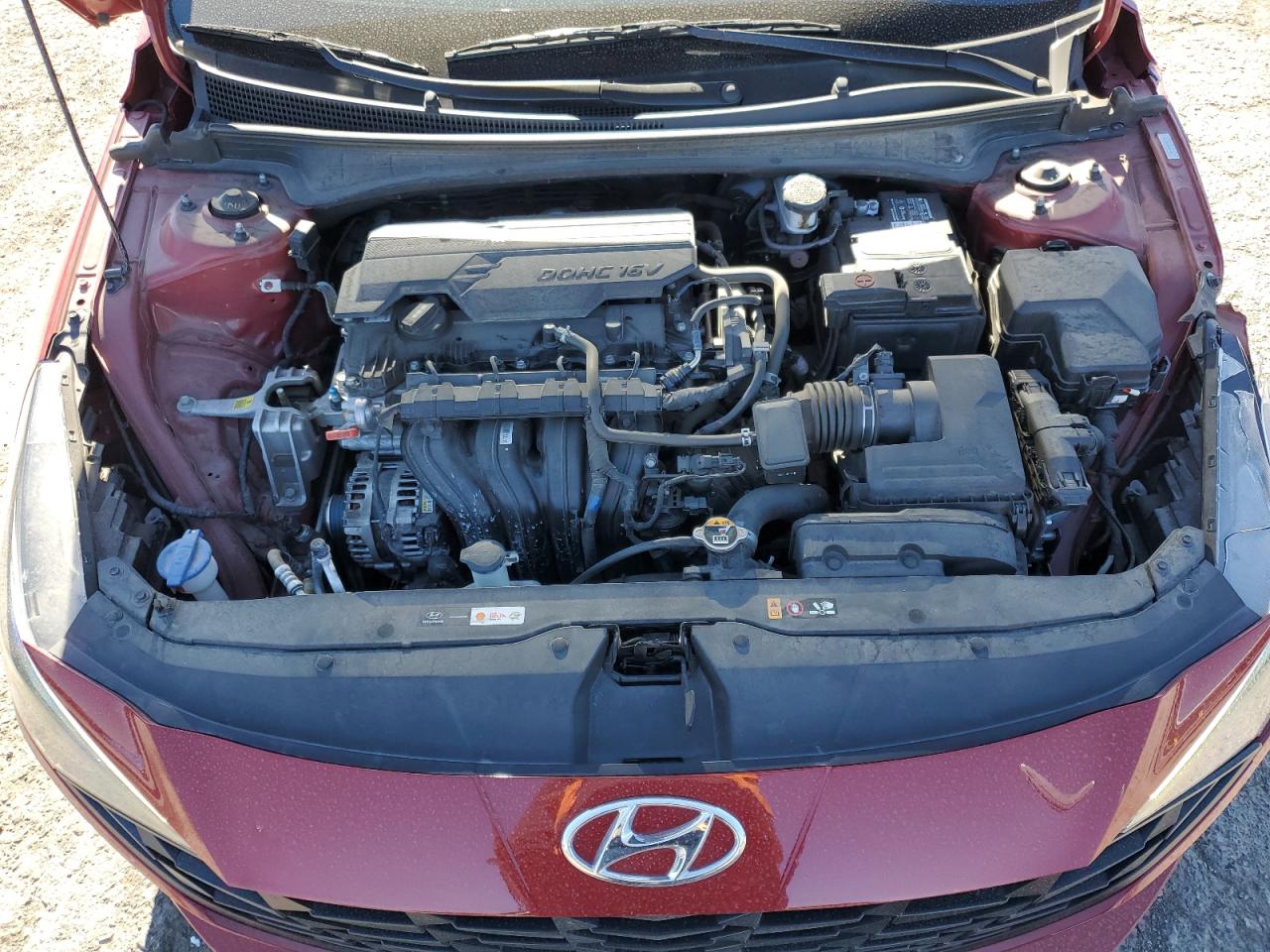 2023 HYUNDAI ELANTRA SEL VIN:KMHLM4AG3PU583778