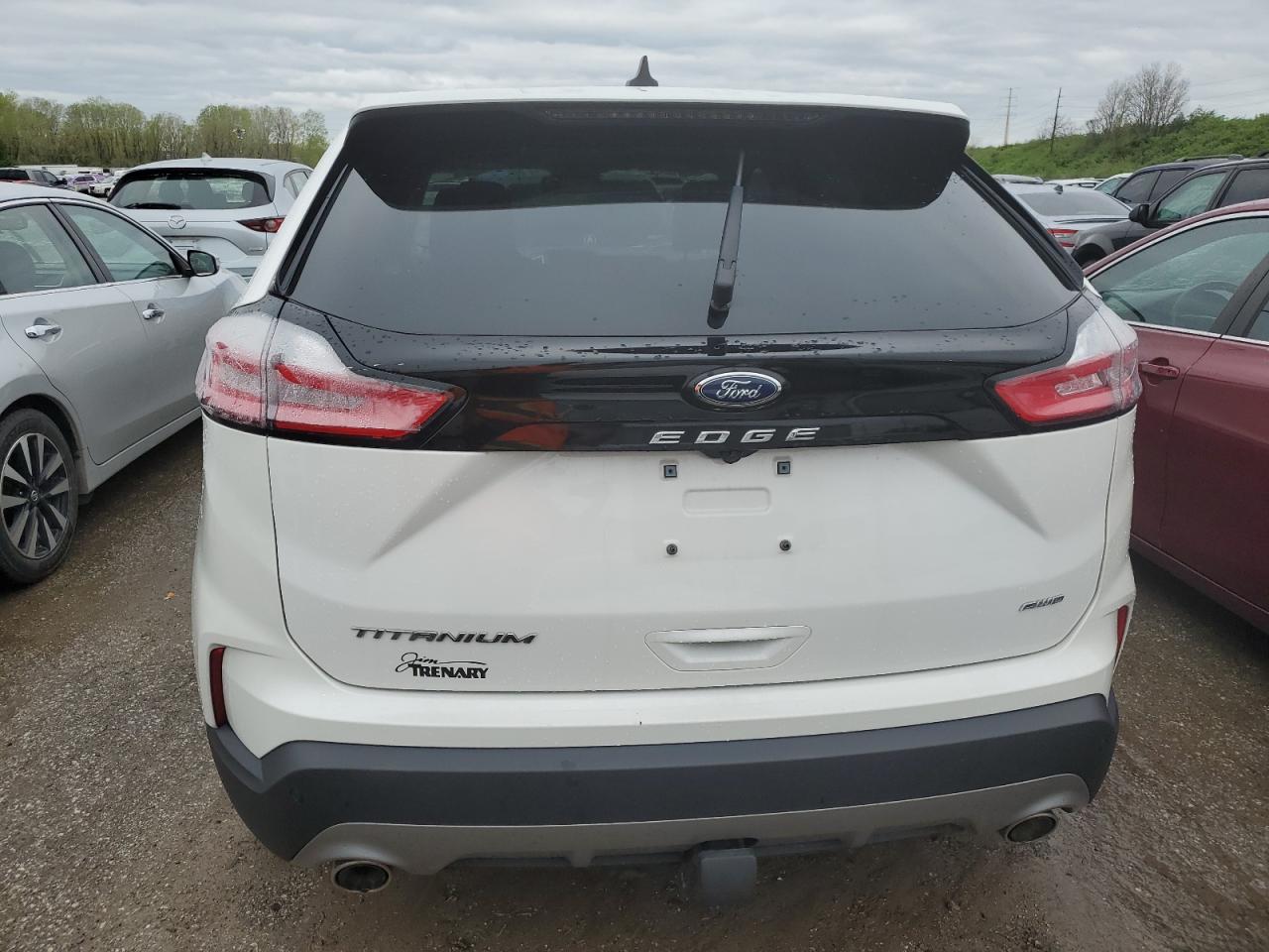 2022 FORD EDGE TITANIUM VIN:2FMPK4K91NBA00487