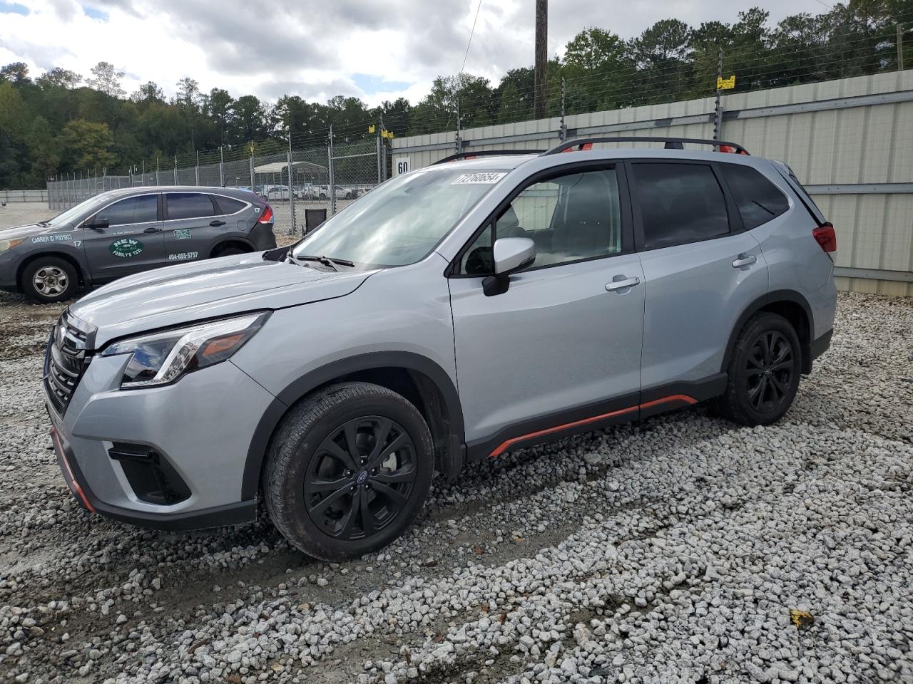 2022 SUBARU FORESTER SPORT VIN:JF2SKAJC1NH516881