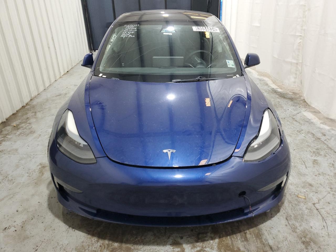 2022 TESLA MODEL 3  VIN:5YJ3E1EA3NF370468