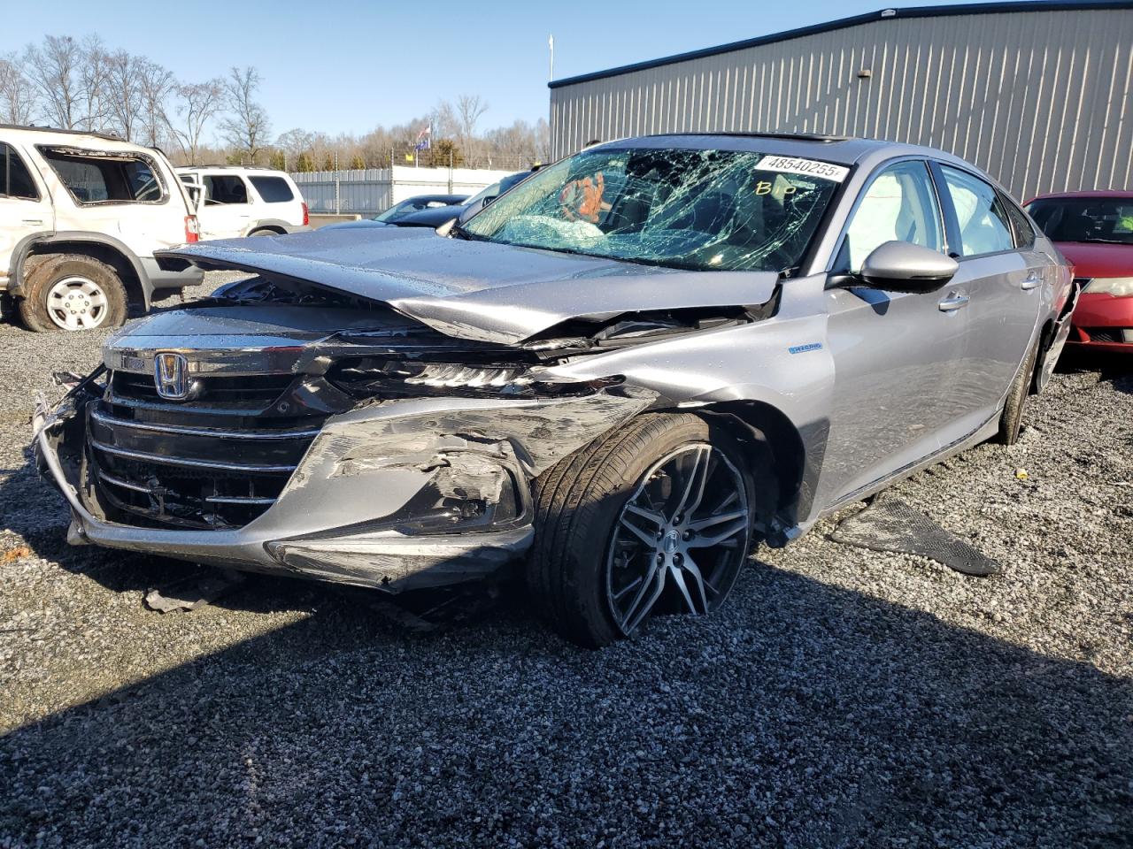 2022 HONDA ACCORD TOURING HYBRID VIN:1HGCV3F93NA004052