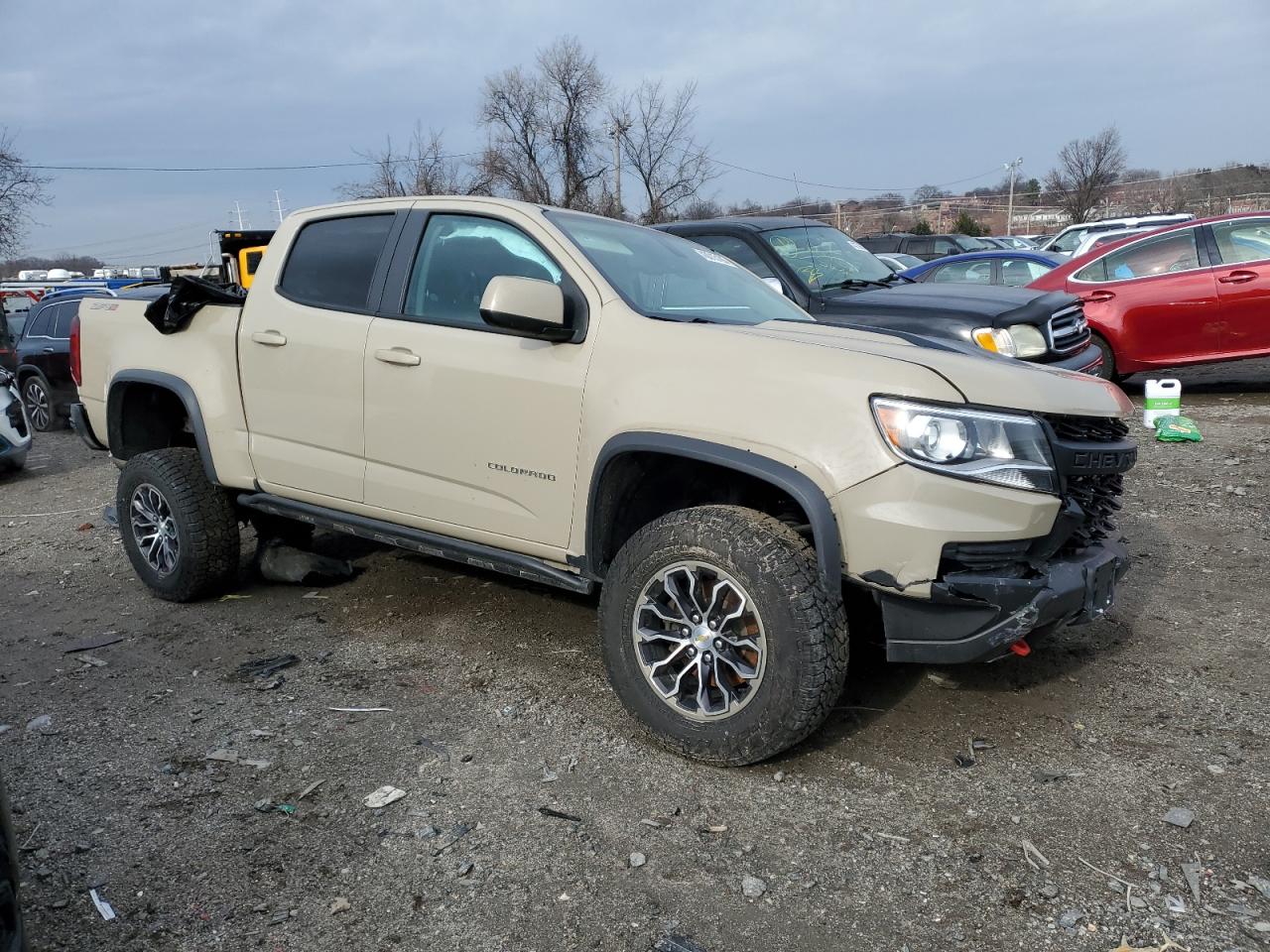 2022 CHEVROLET COLORADO ZR2 VIN:1GCGTEEN9N1138340
