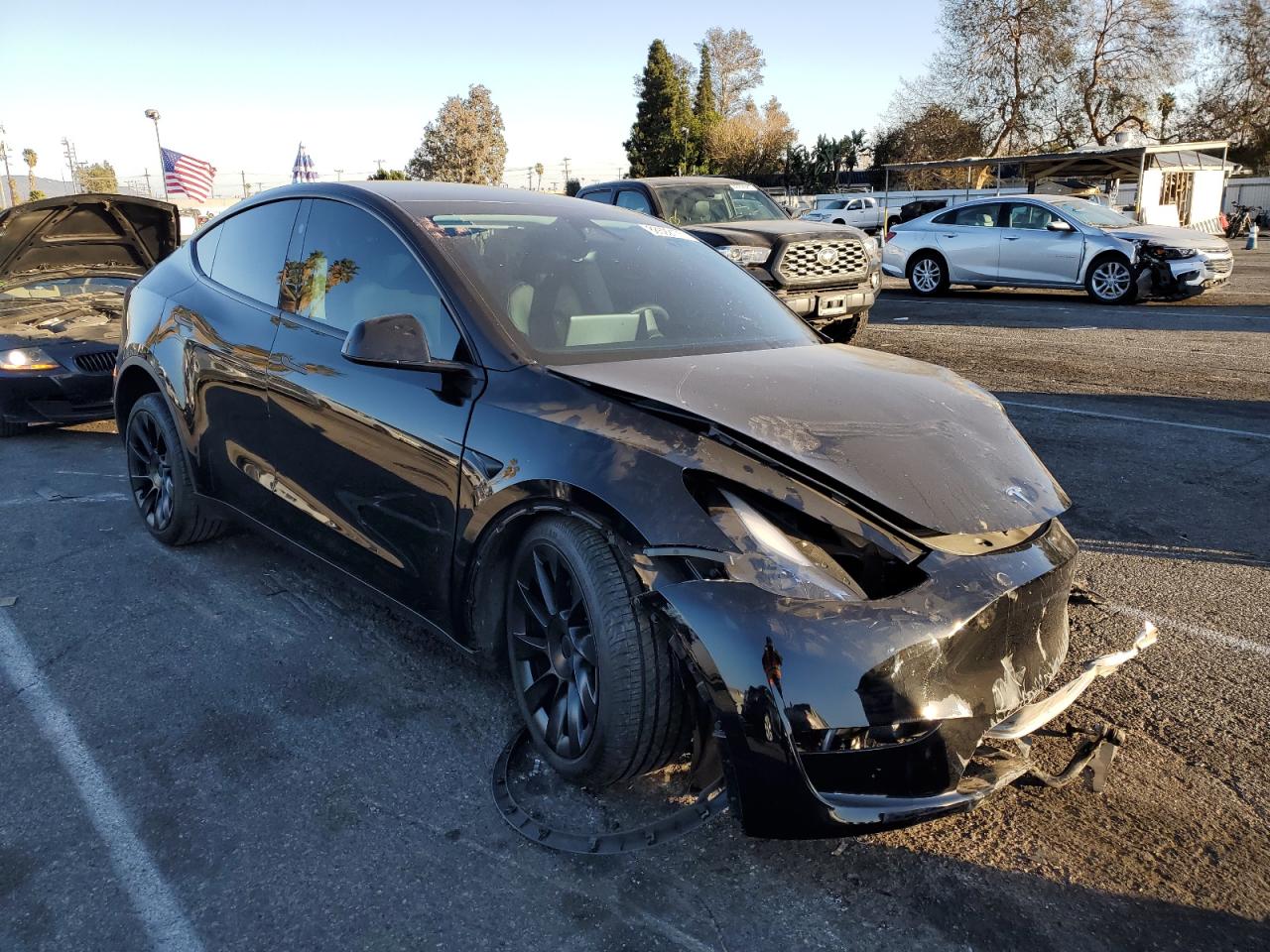 2024 TESLA MODEL Y  VIN:7SAYGDEE8RA231933