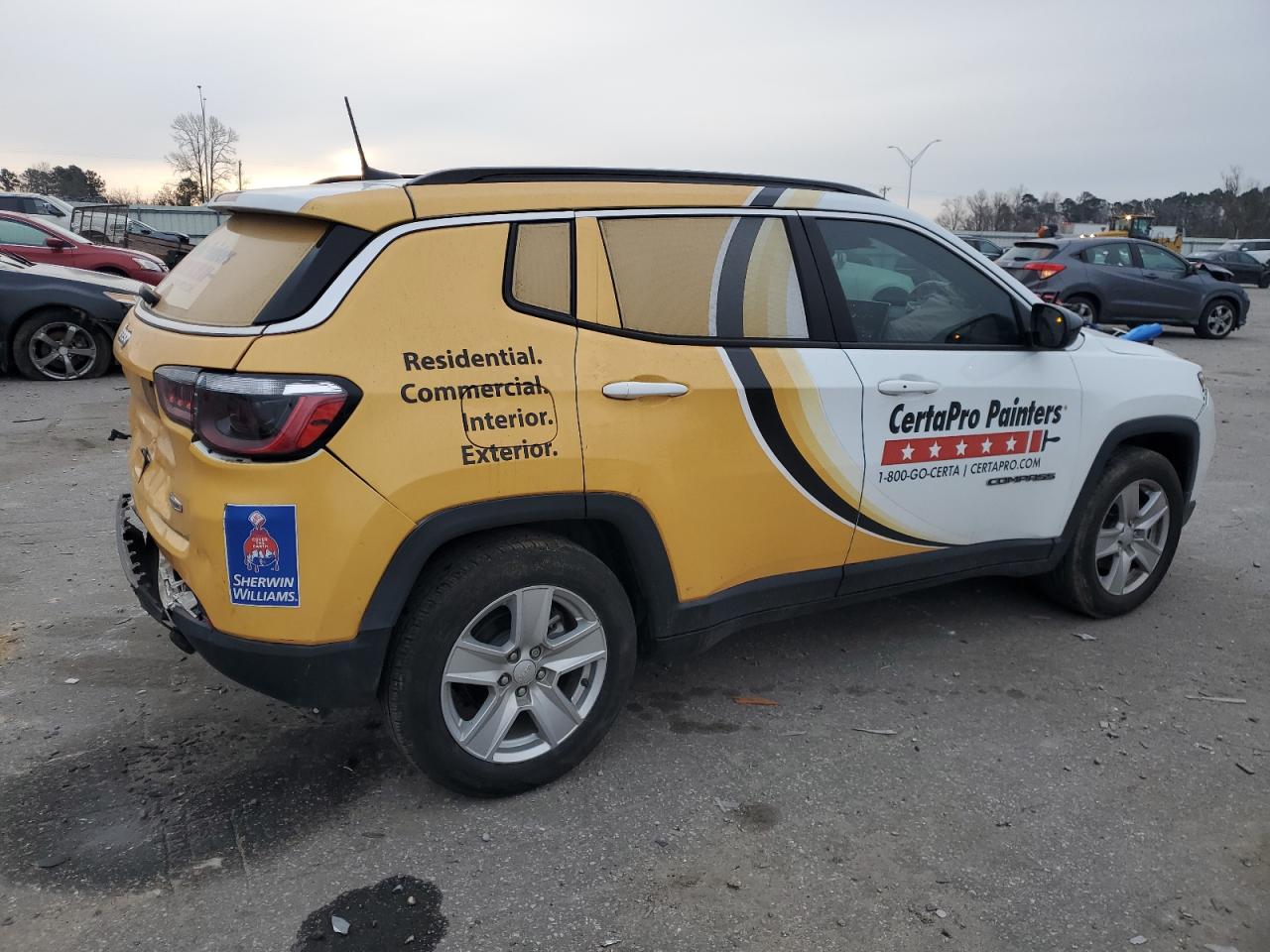 2022 JEEP COMPASS LATITUDE VIN:WBA3N9C51FK247306