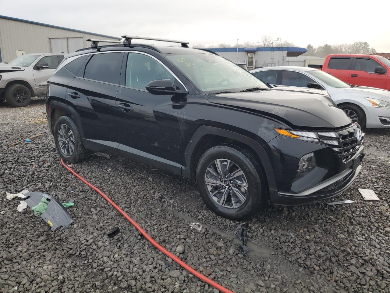 2022 HYUNDAI TUCSON BLUE VIN:KM8JBCA12NU025775