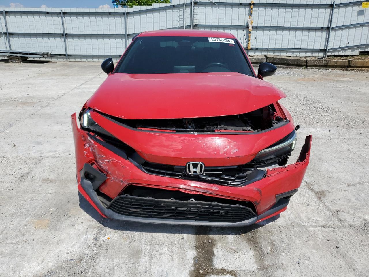 2022 HONDA CIVIC SPORT VIN:2HGFE2F53NH554261