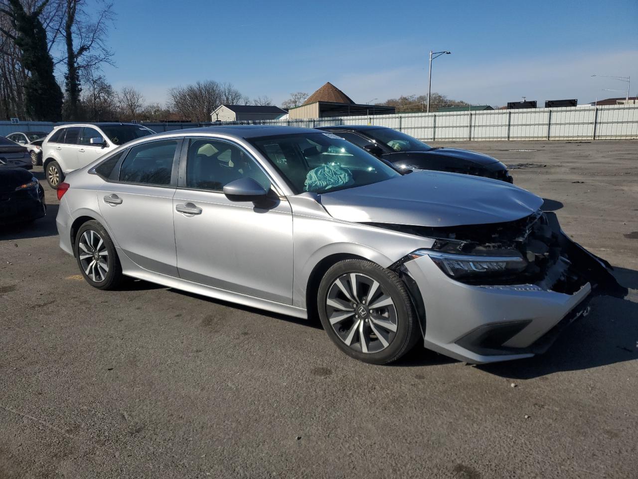 2022 HONDA CIVIC EX VIN:JHMFE1F7XNX008707