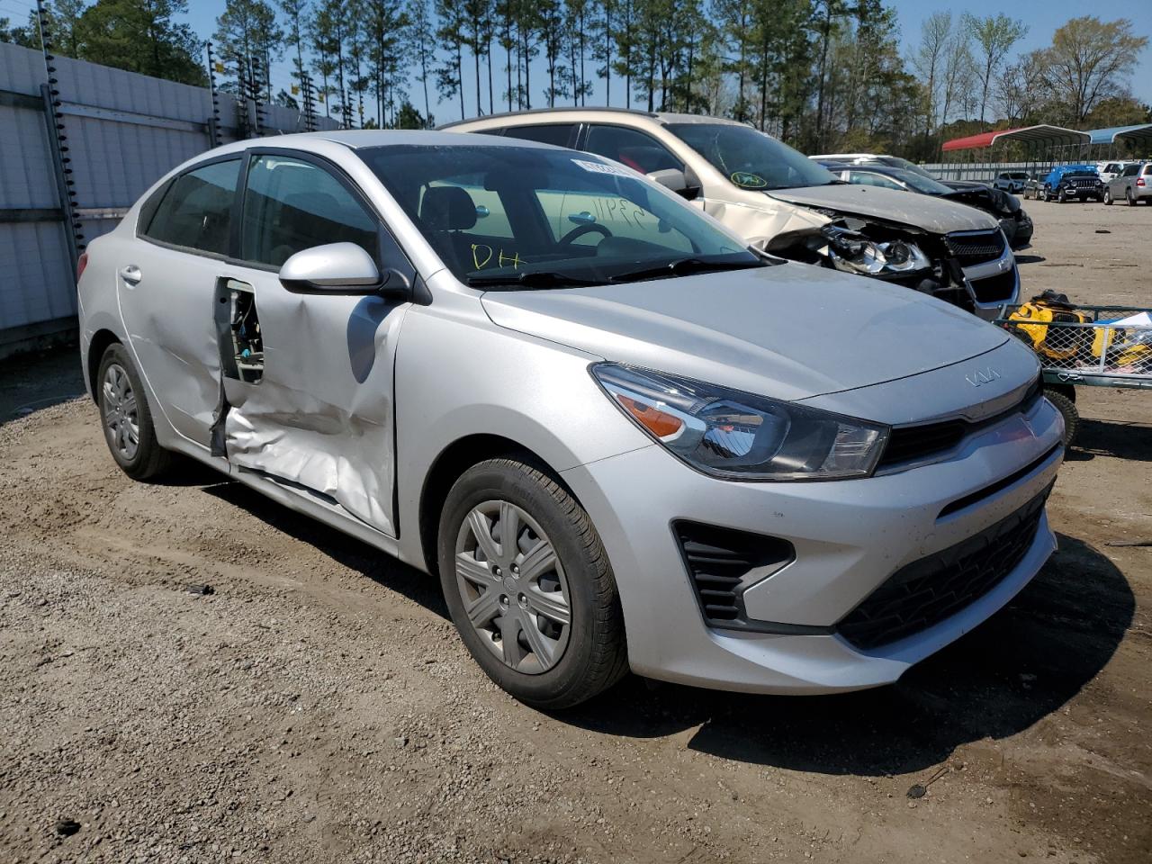 2022 KIA RIO LX VIN:3KPA24AD6NE477327