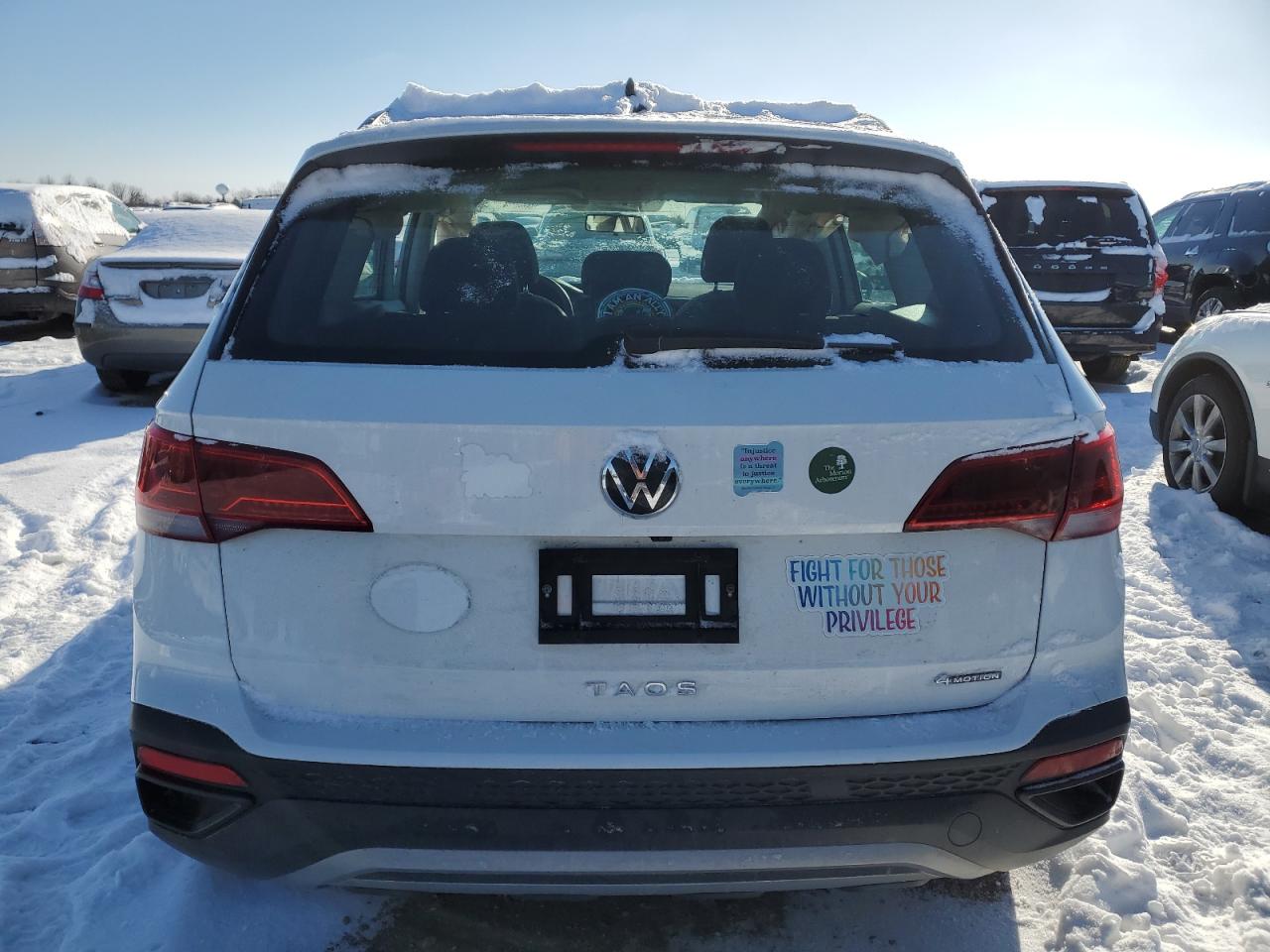 2022 VOLKSWAGEN TAOS S VIN:3VVAX7B27NM077185