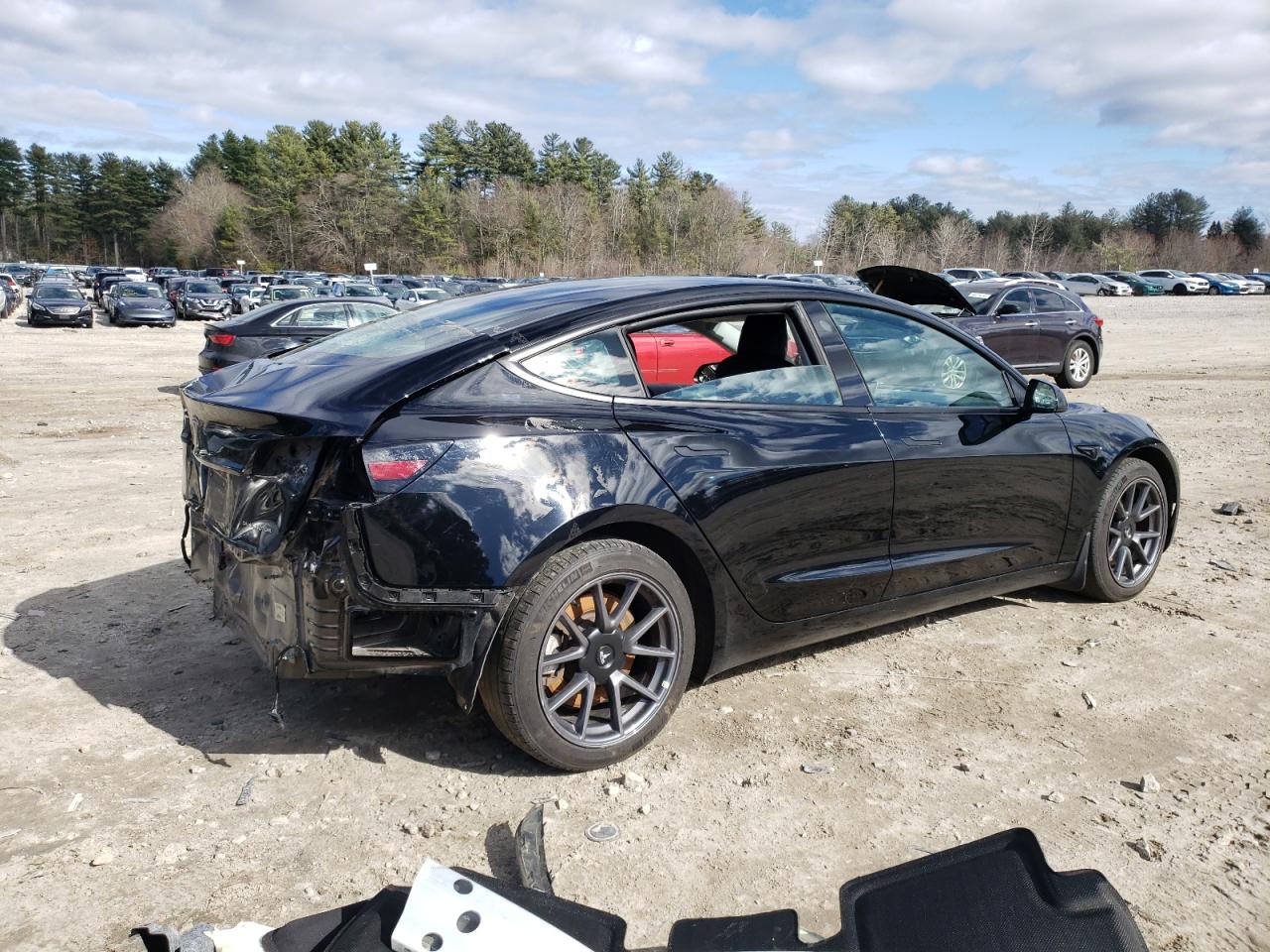 2022 TESLA MODEL 3  VIN:5YJ3E1EB2NF179469