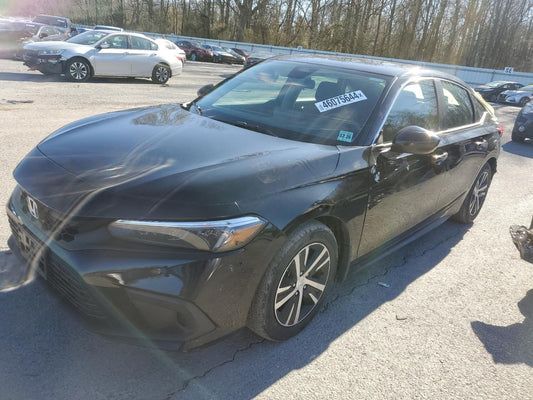 2022 HONDA CIVIC LX VIN:19XFL2H52NE004756