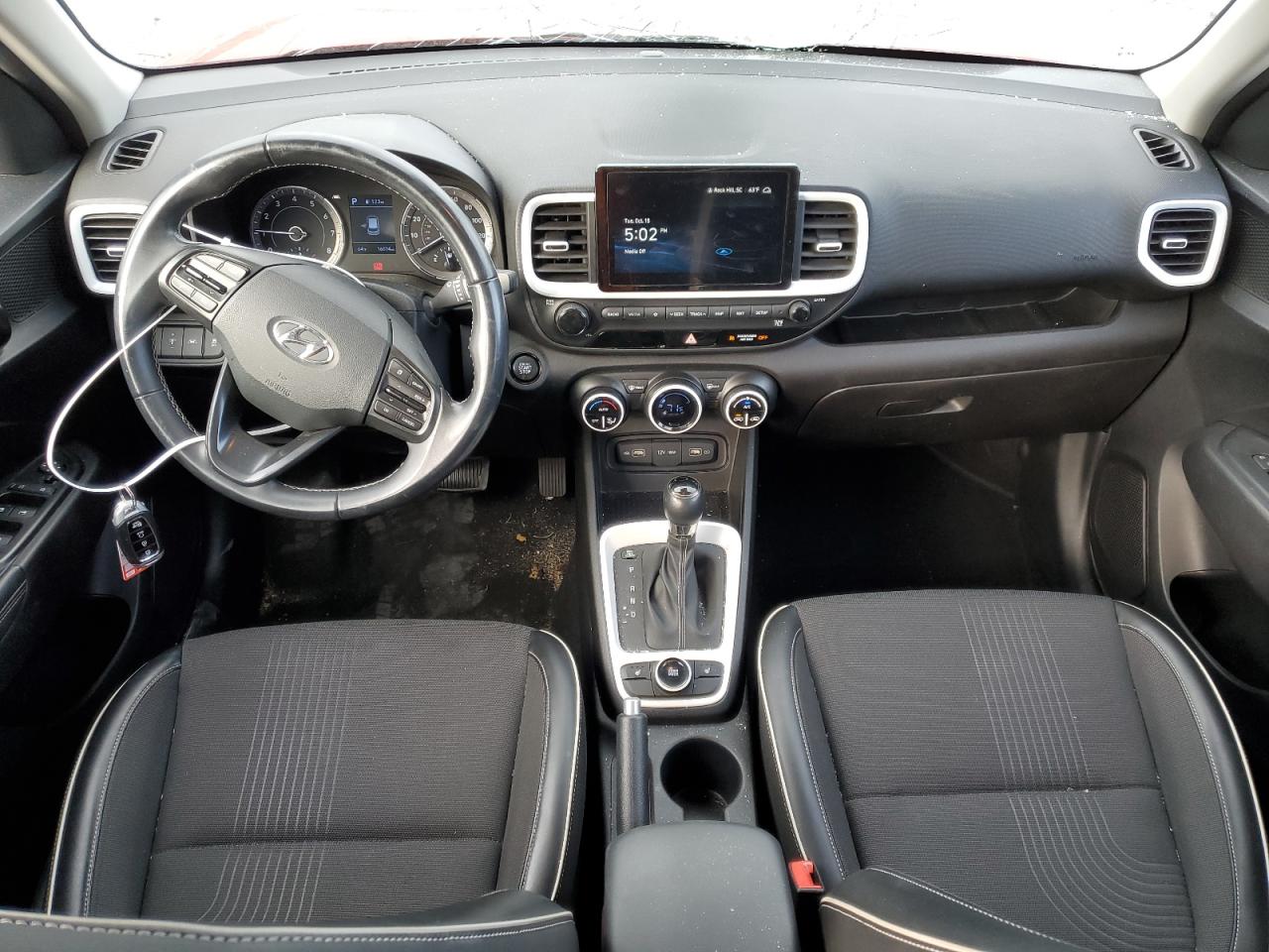 2022 HYUNDAI VENUE SEL VIN:KMHRC8A3XNU204306