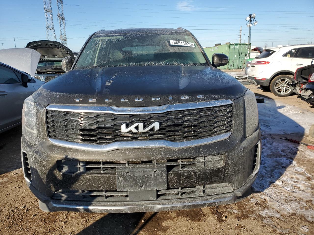 2022 KIA TELLURIDE EX VIN:5XYP34HC8NG260286