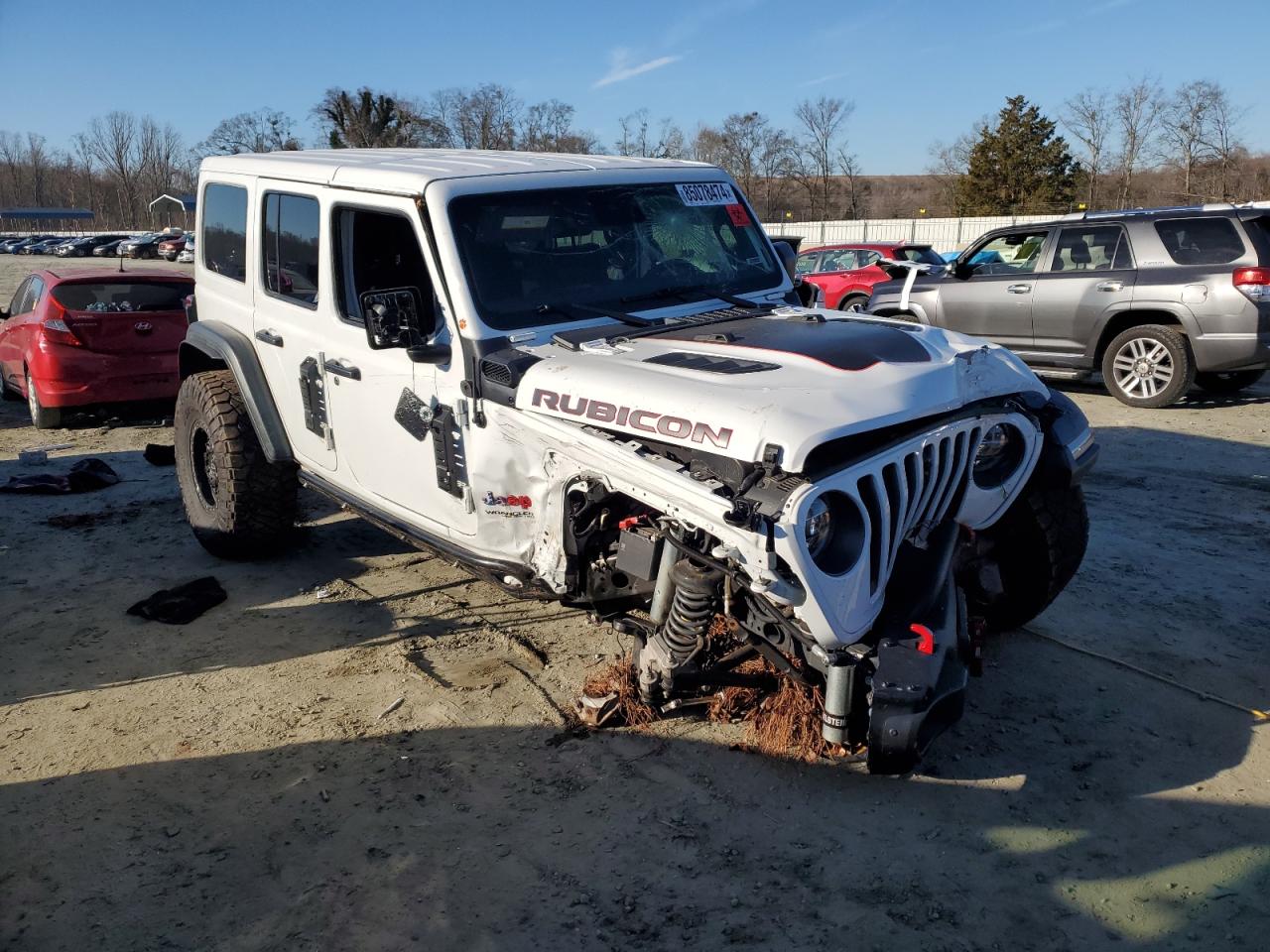 2022 JEEP WRANGLER UNLIMITED RUBICON VIN:1C4HJXFN2NW211037
