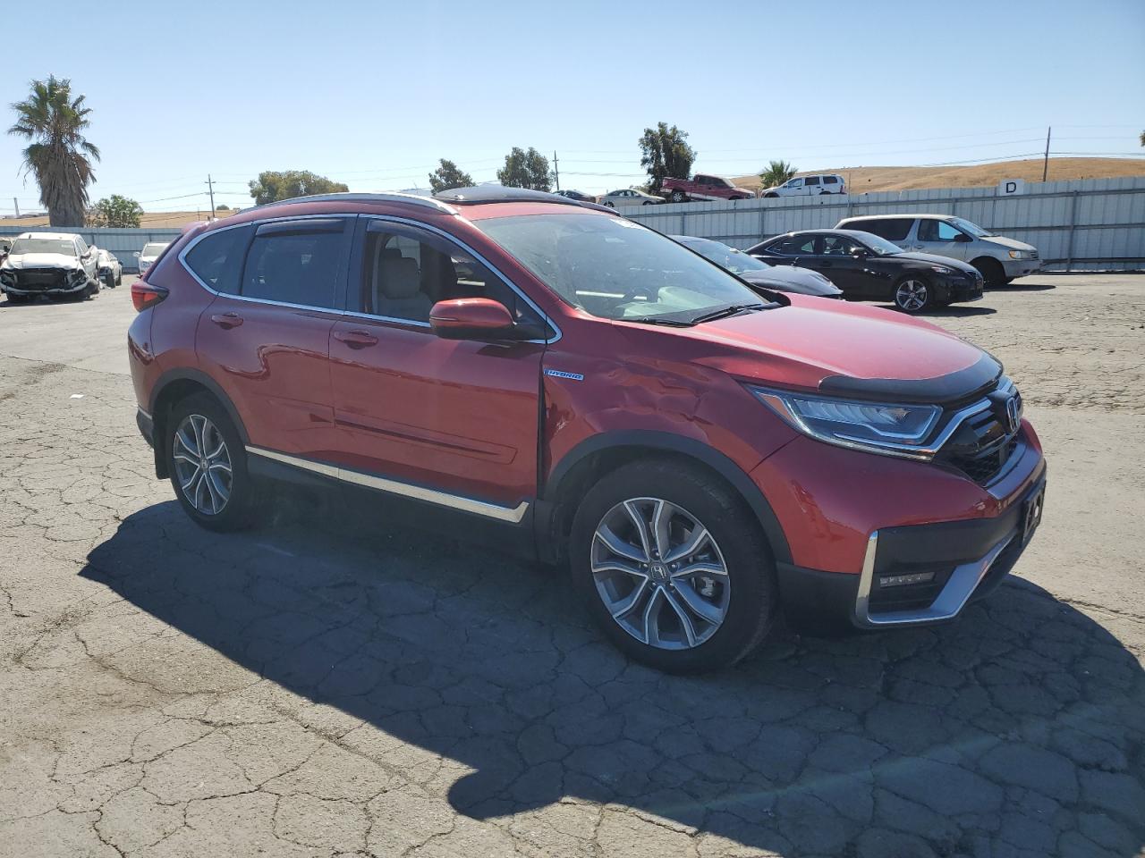 2022 HONDA CR-V TOURING VIN:5J6RT6H99NL003631